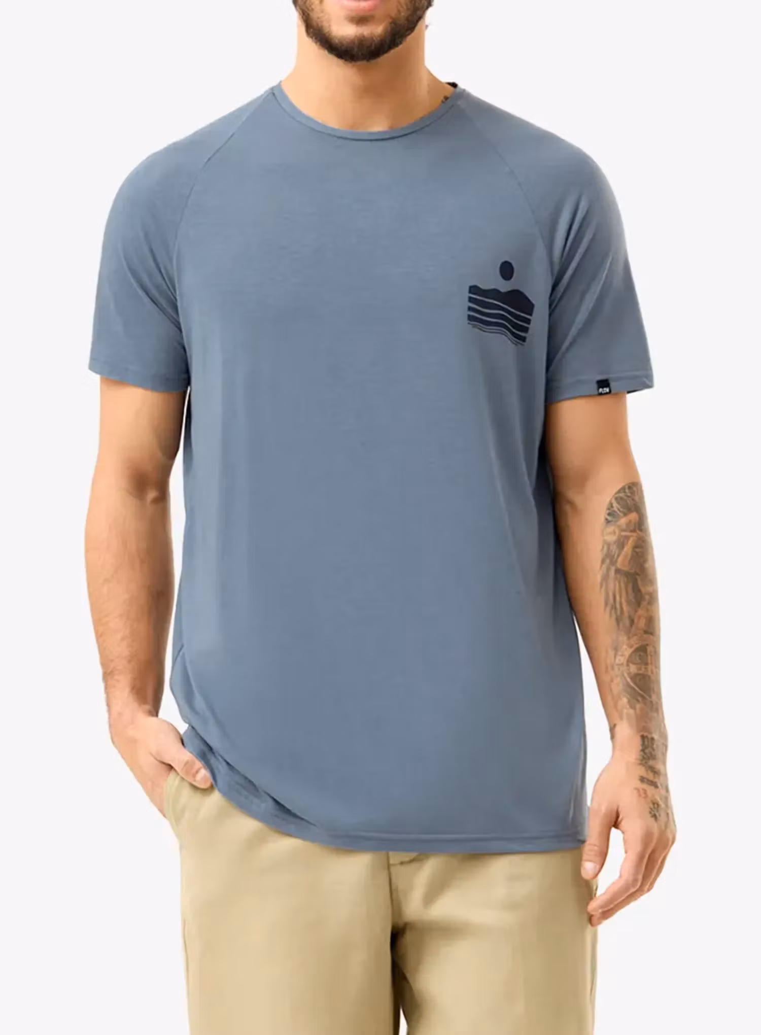 Футболка Flov Powell - blue/navy