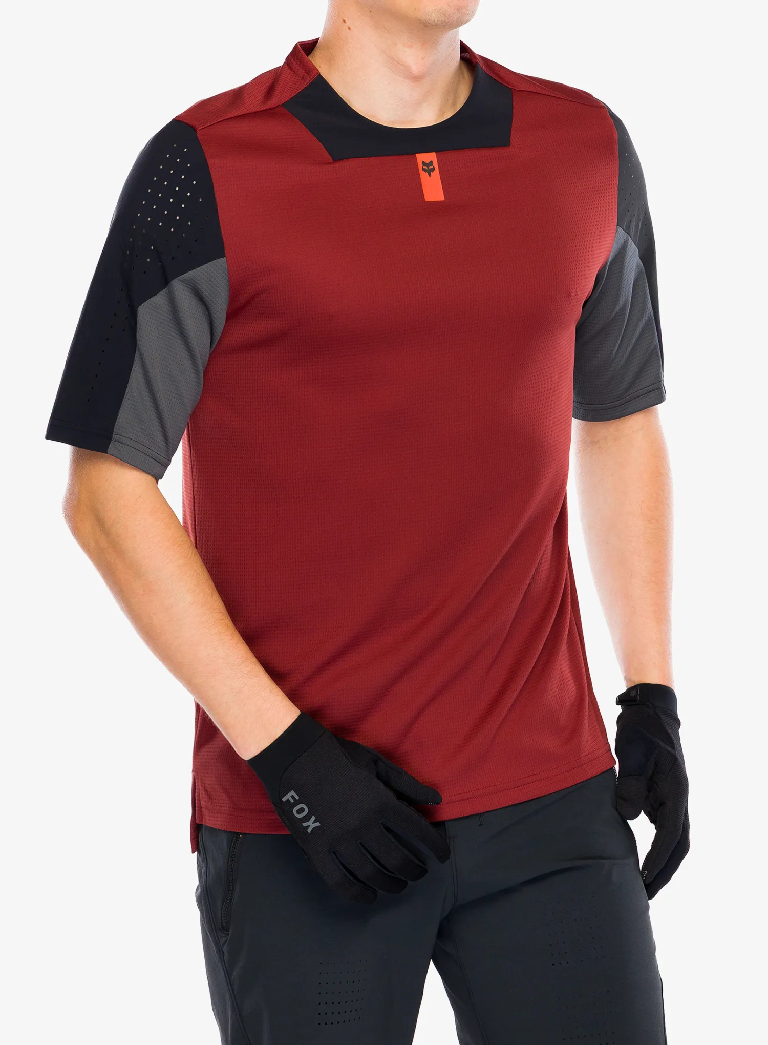 Футболка Fox Defend SS Jersey - rust