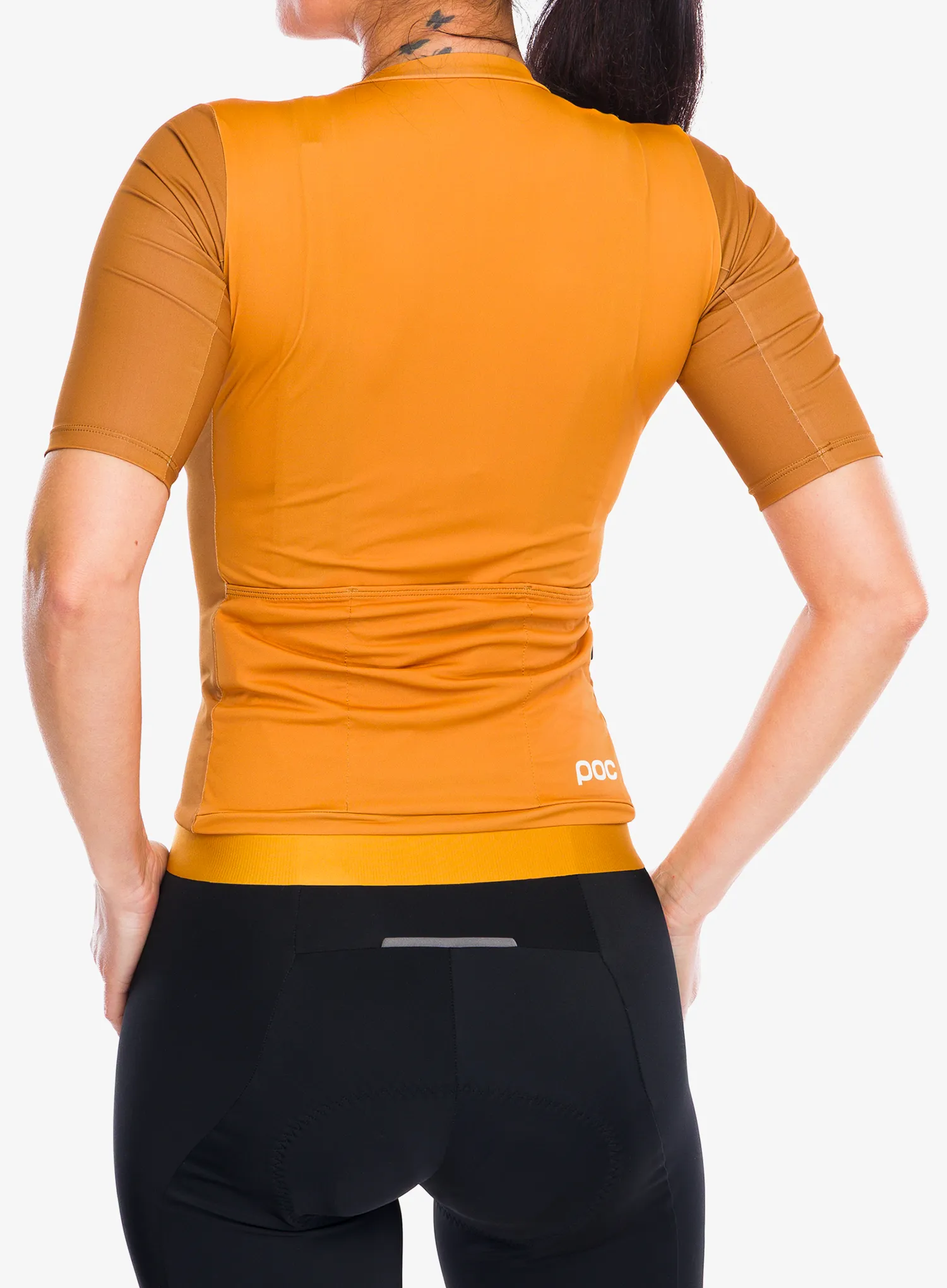 Жіноча велофутболка POC Cadence Jersey - bauxite brown