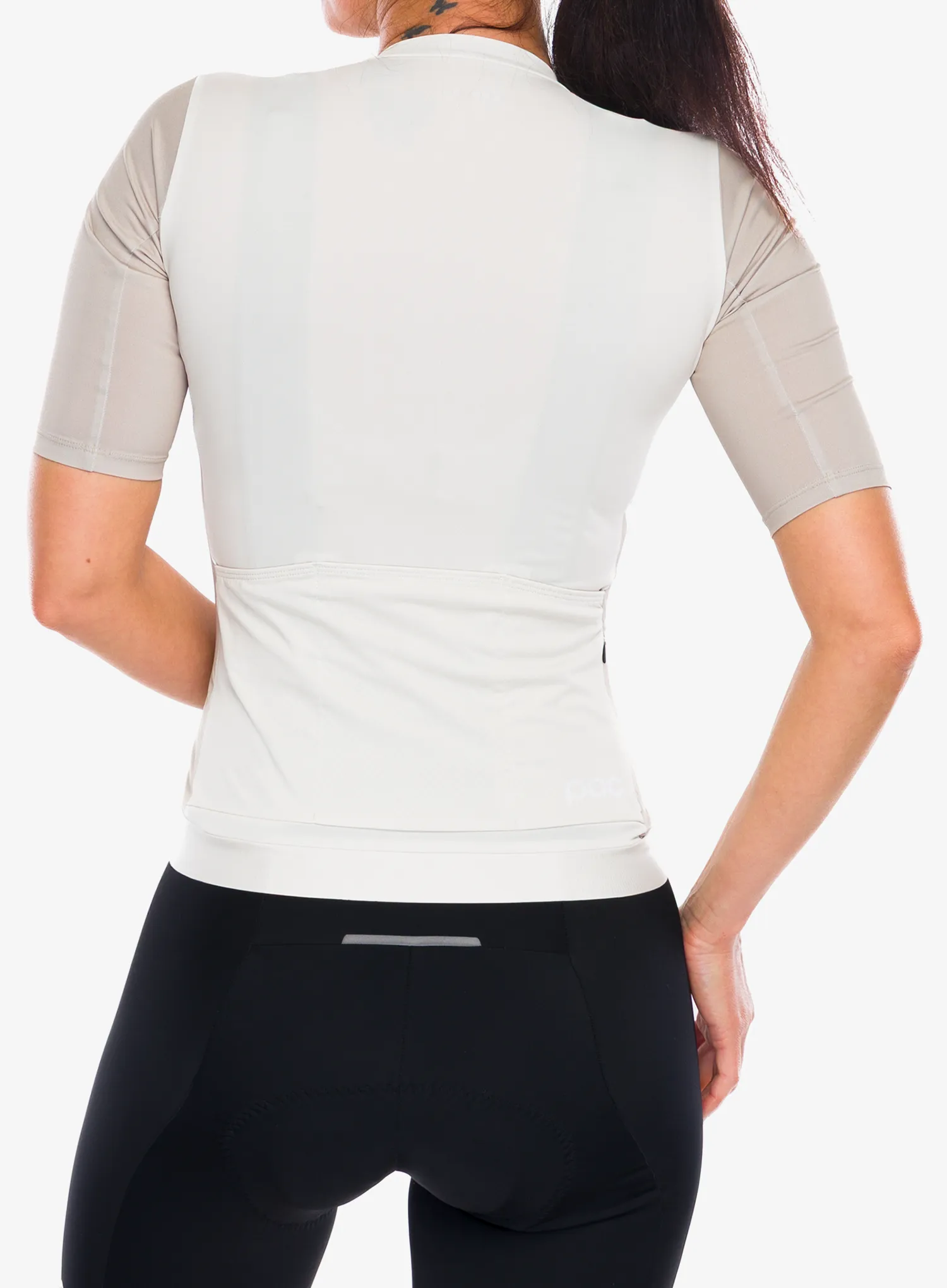Жіноча велофутболка POC Cadence Jersey - okenite off white