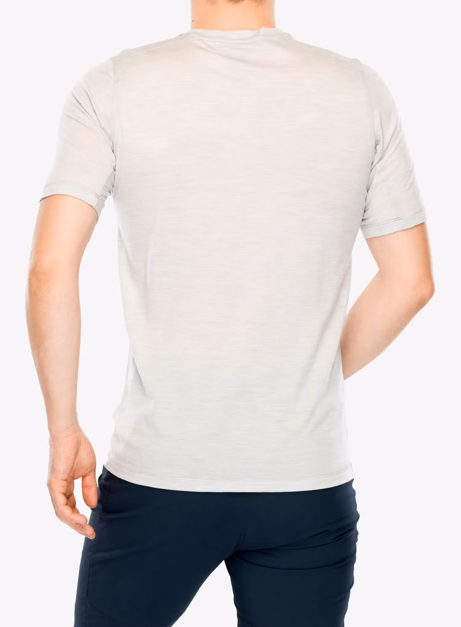 Футболка з мериноса Arcteryx Ionia Merino Wool SS - solitude heather