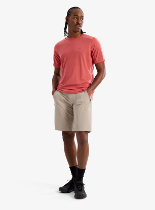 Футболка з мериноса Arcteryx Ionia Merino Wool SS - stone red