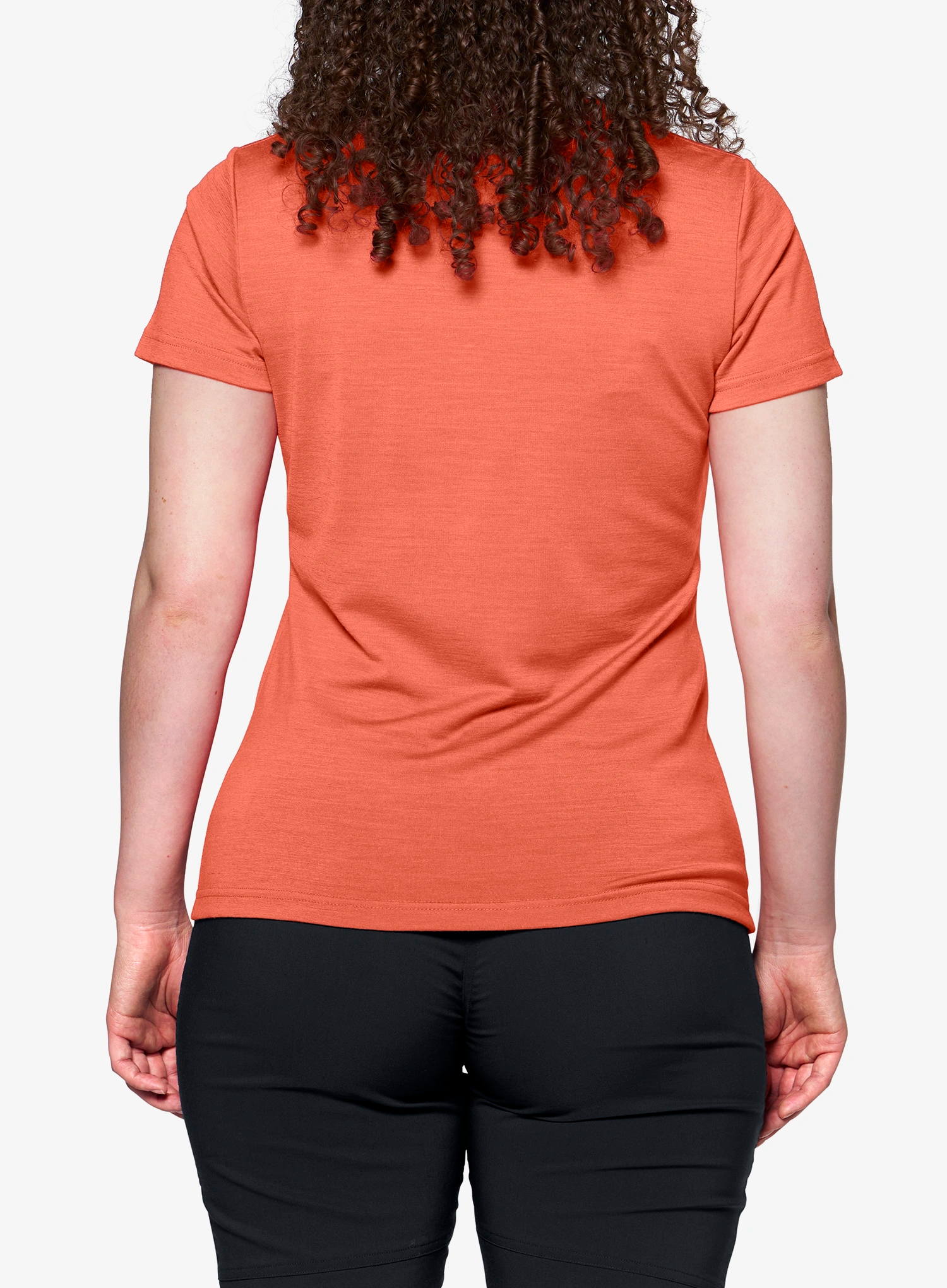 Футболка з мериноса жіноча Devold Classic Summit Tee - coral