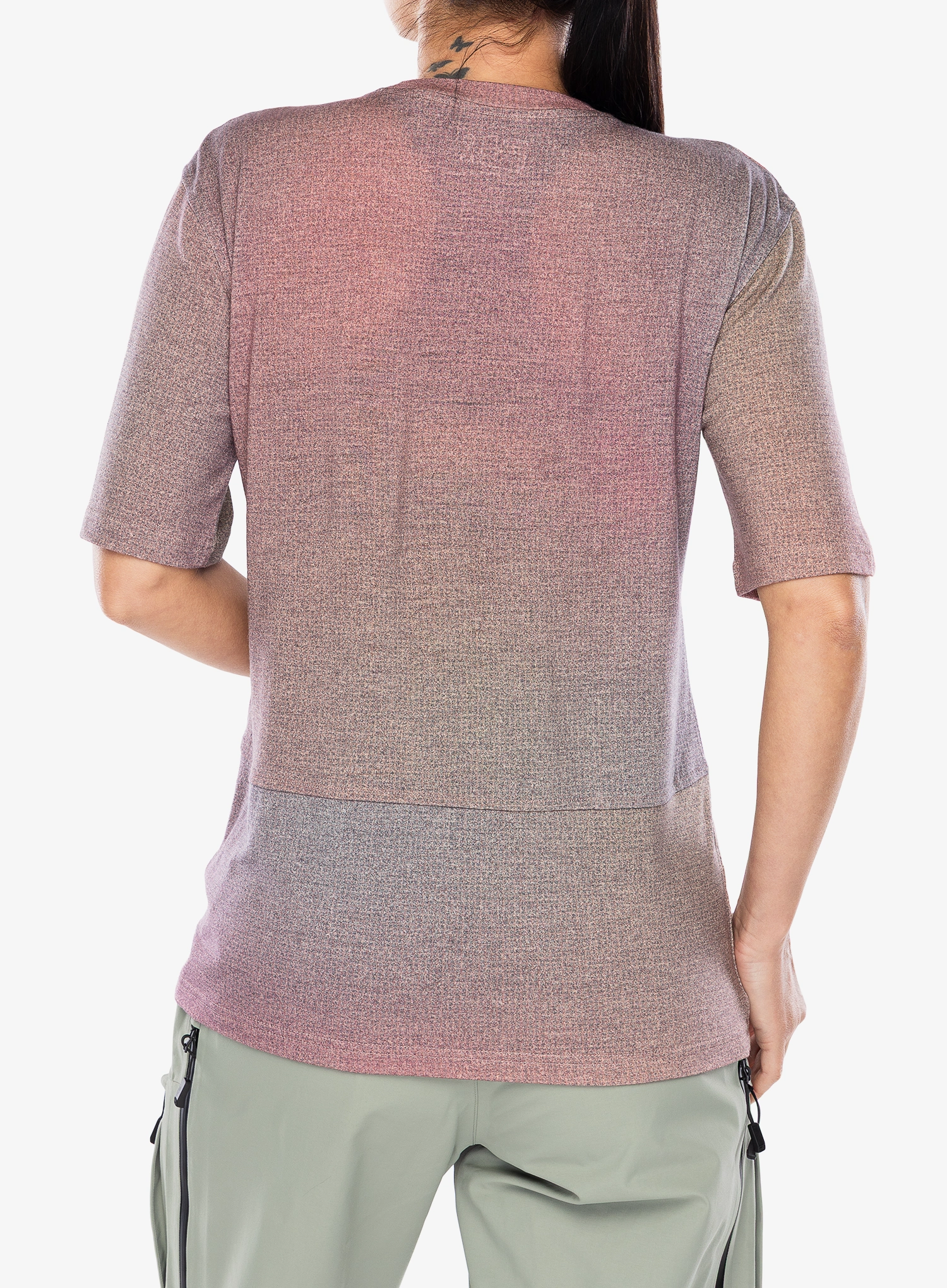 Футболка з мериноса жіноча Ortovox 185 Merino Patch Print Ts - aop dawn rose