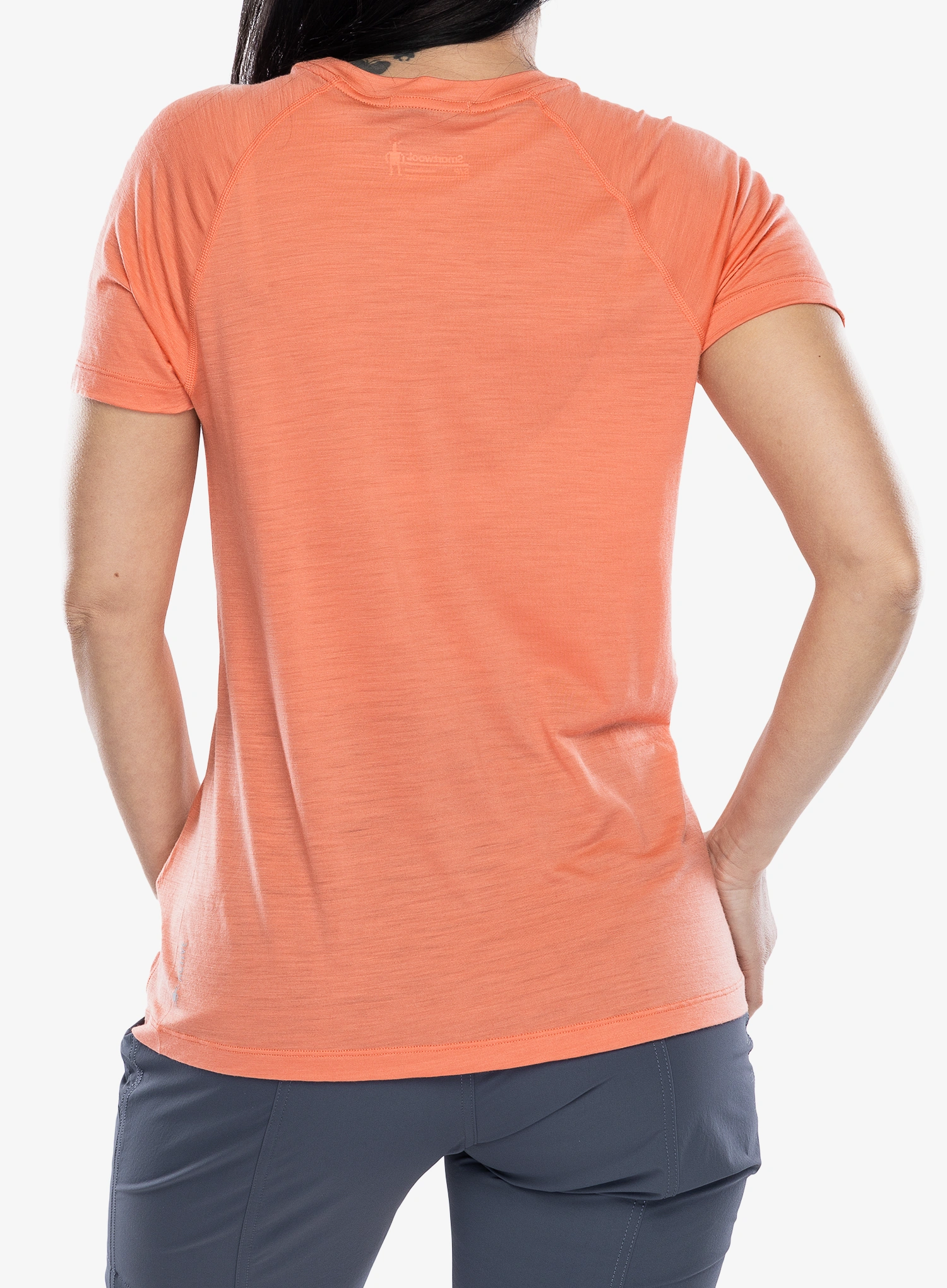 Футболка з мериноса жіноча Smartwool Active Ultralite Short Sleeve - coral reef