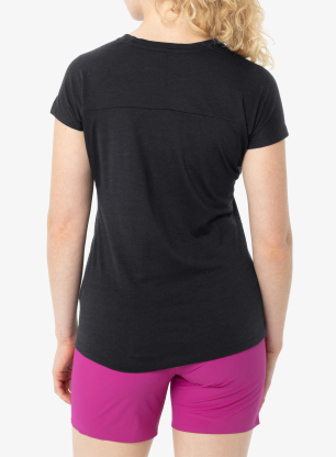 Футболка з мериноса жіноча Vaude Tekoa Wool T-Shirt - black