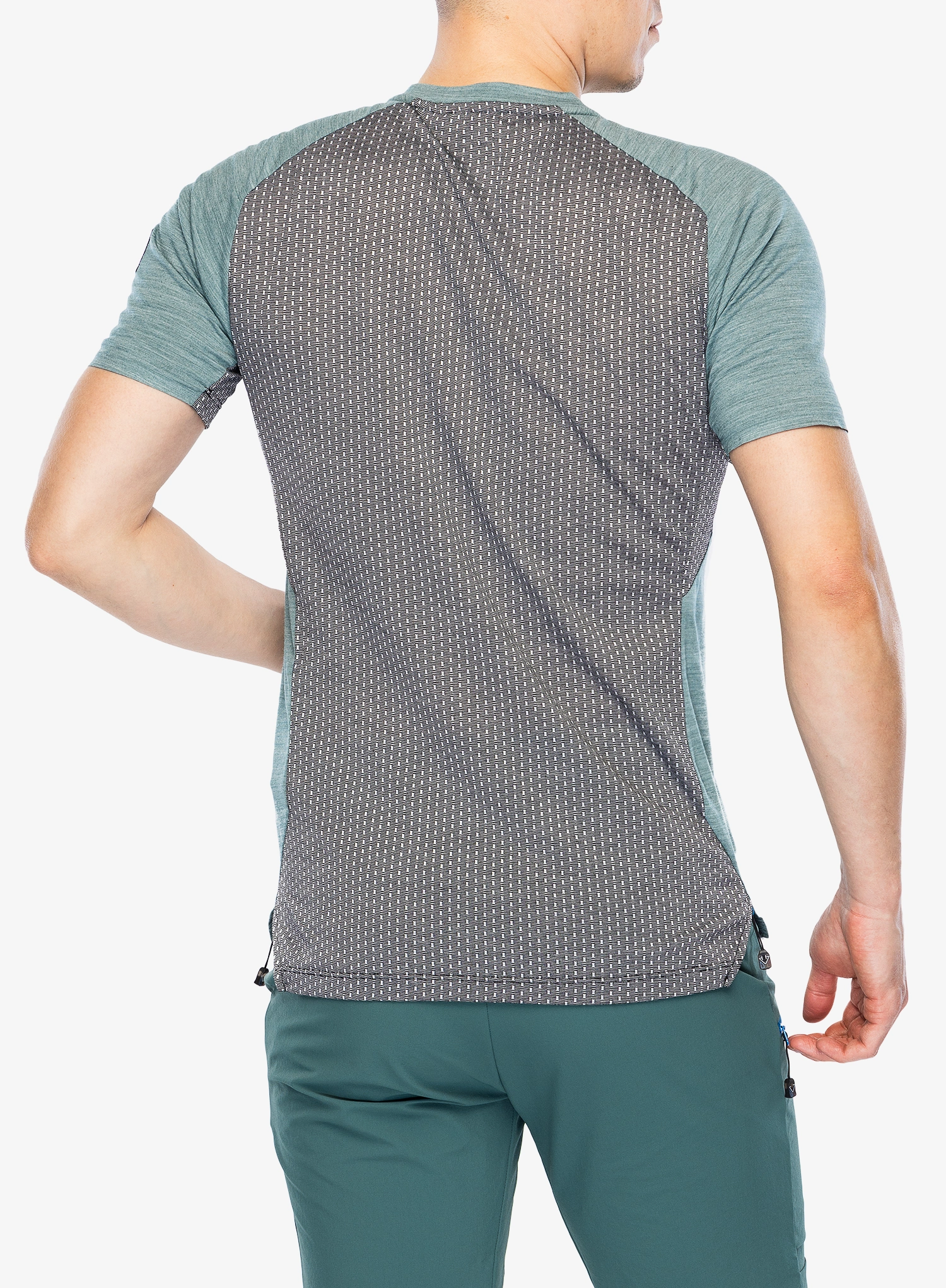 Футболка з мериноса Millet Trilogy Jorasses TS SS - bottle/black