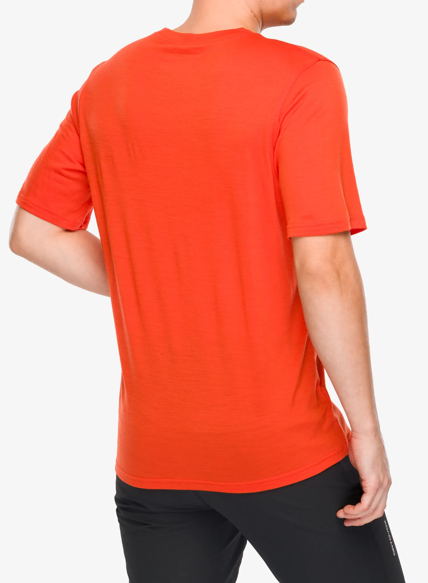 Футболка з мериноса Ortovox 140 Cool Mtn Gradient TS - hot orange