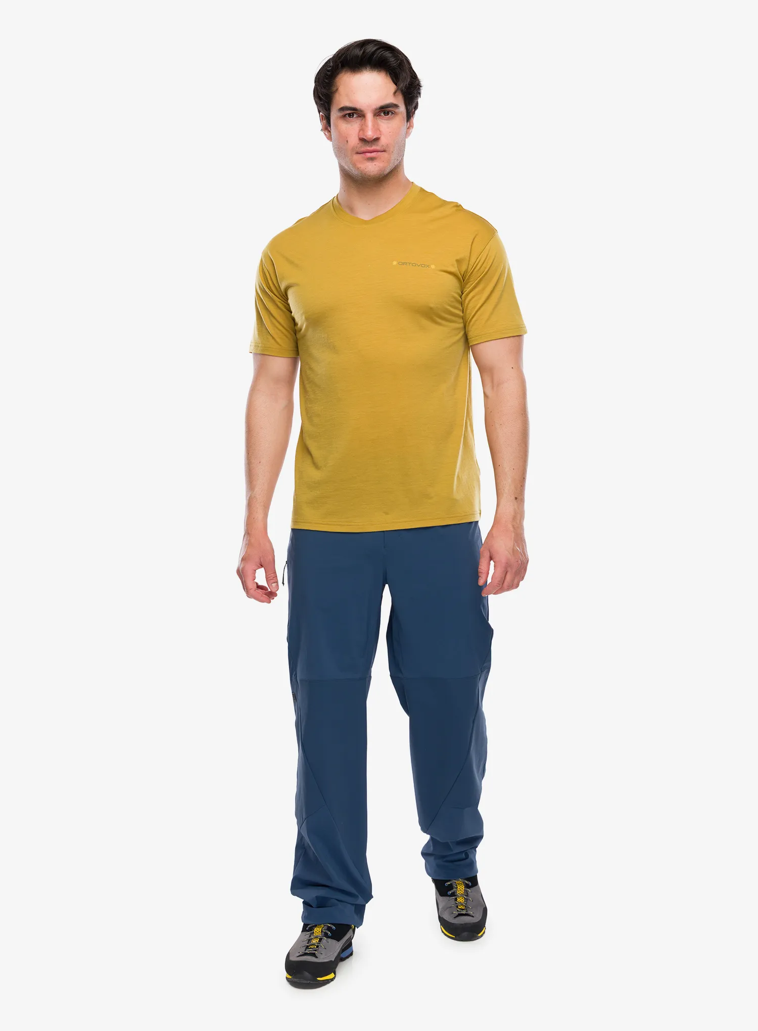 Футболка з мериноса Ortovox 150 Cool Climbing Vibes TS - wild cumin