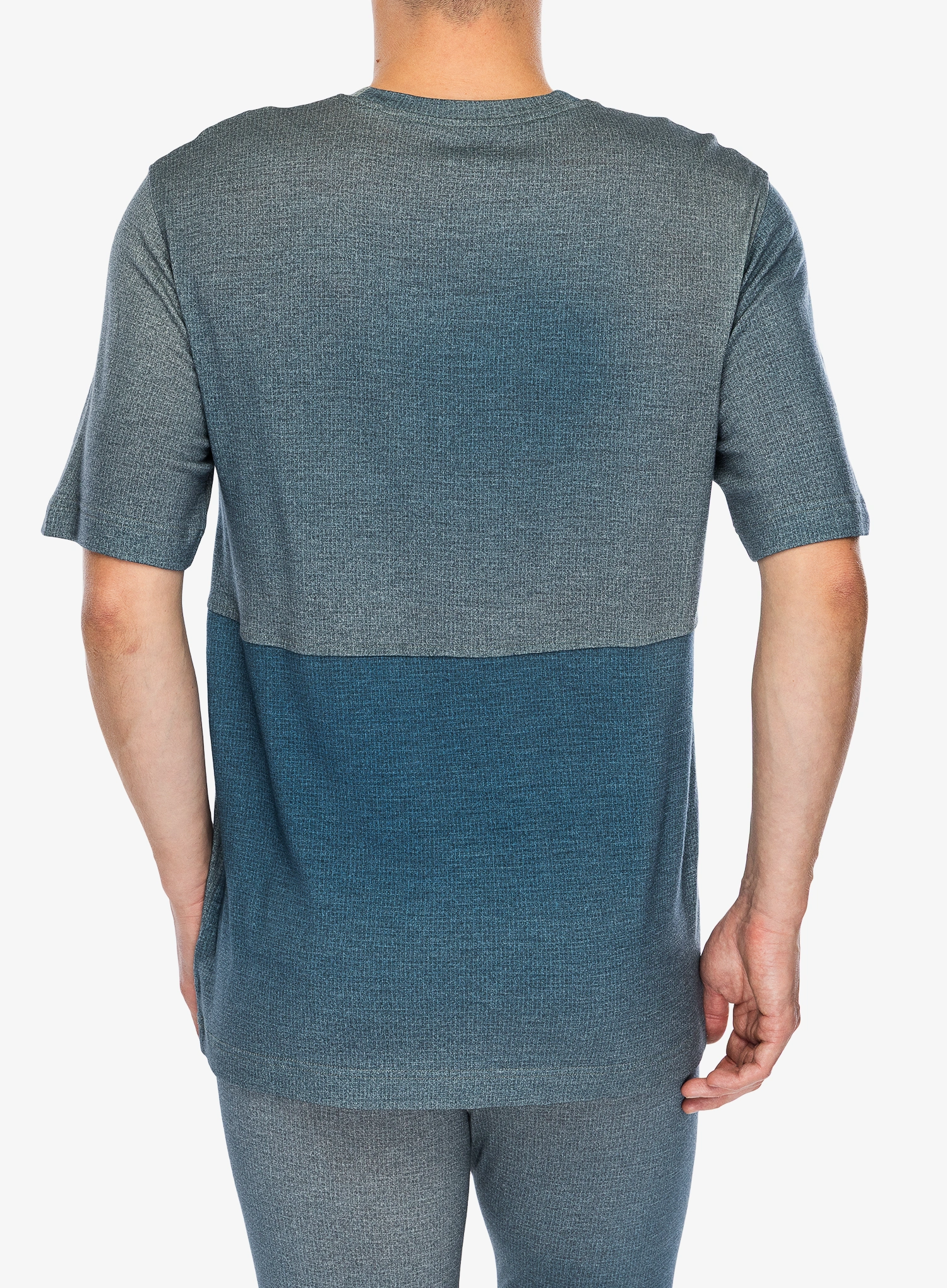 Футболка з мериноса Ortovox 185 Merino Patch Print Ts - aop green sage