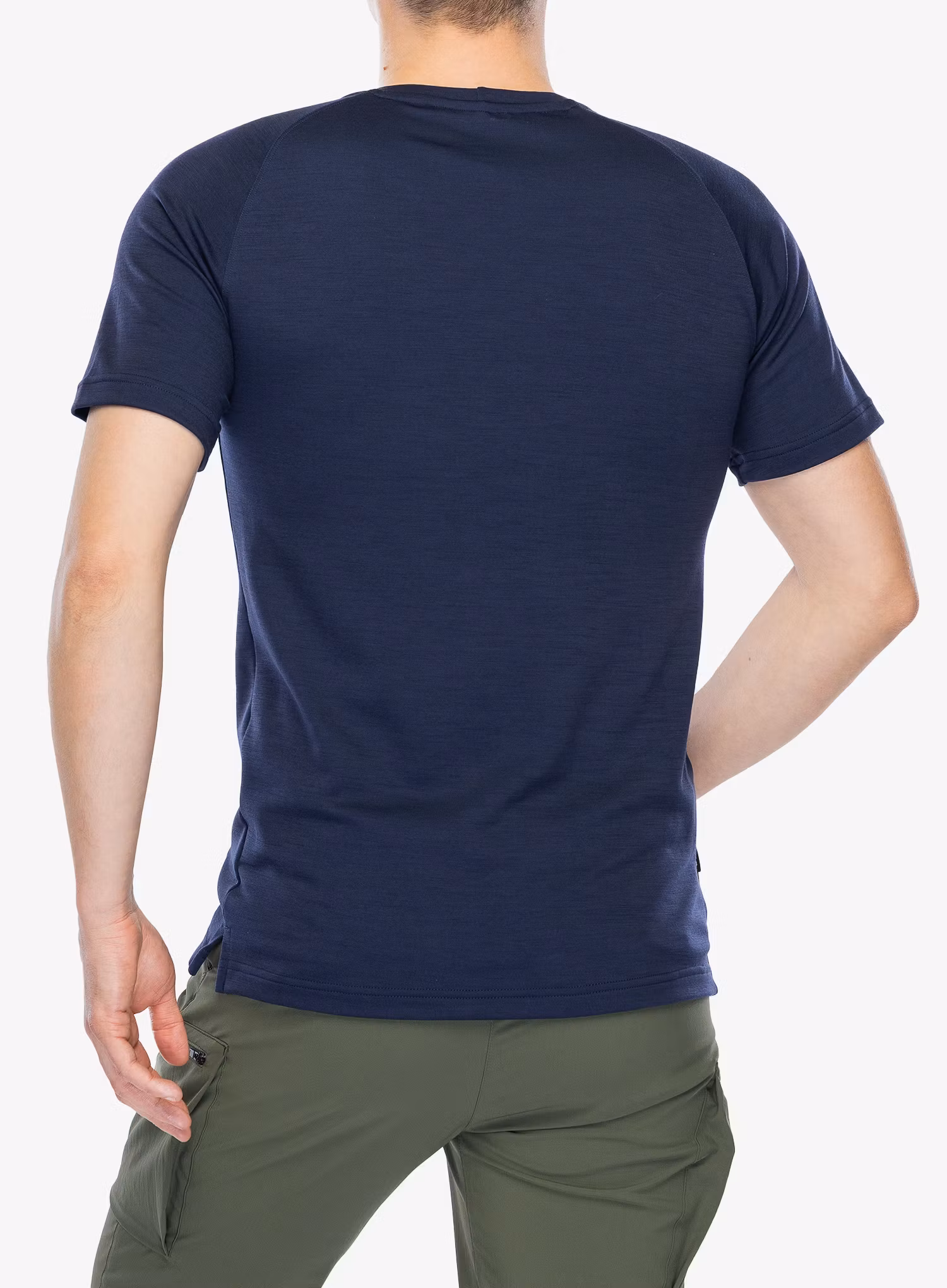 Футболка з мериноса Sensor Merino Blend Moon SS Tee - deep blue