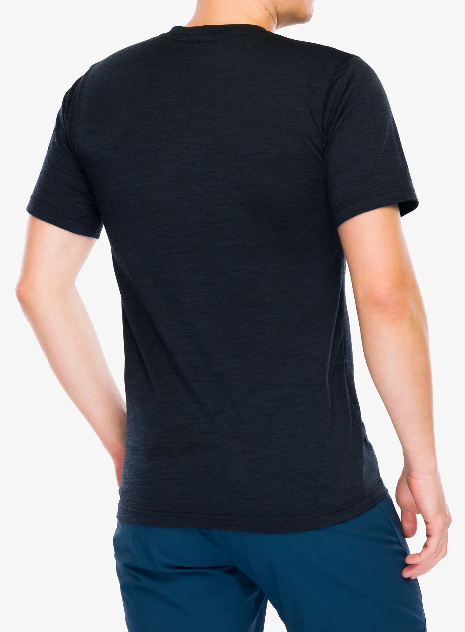Футболка з мериноса Sensor Merino Cordura SS Tee - black