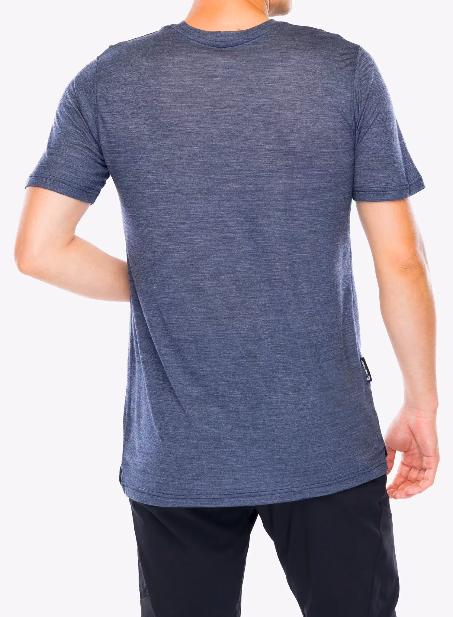 Футболка з мериноса Sensor Merino Lite Tee SS - mottled blue