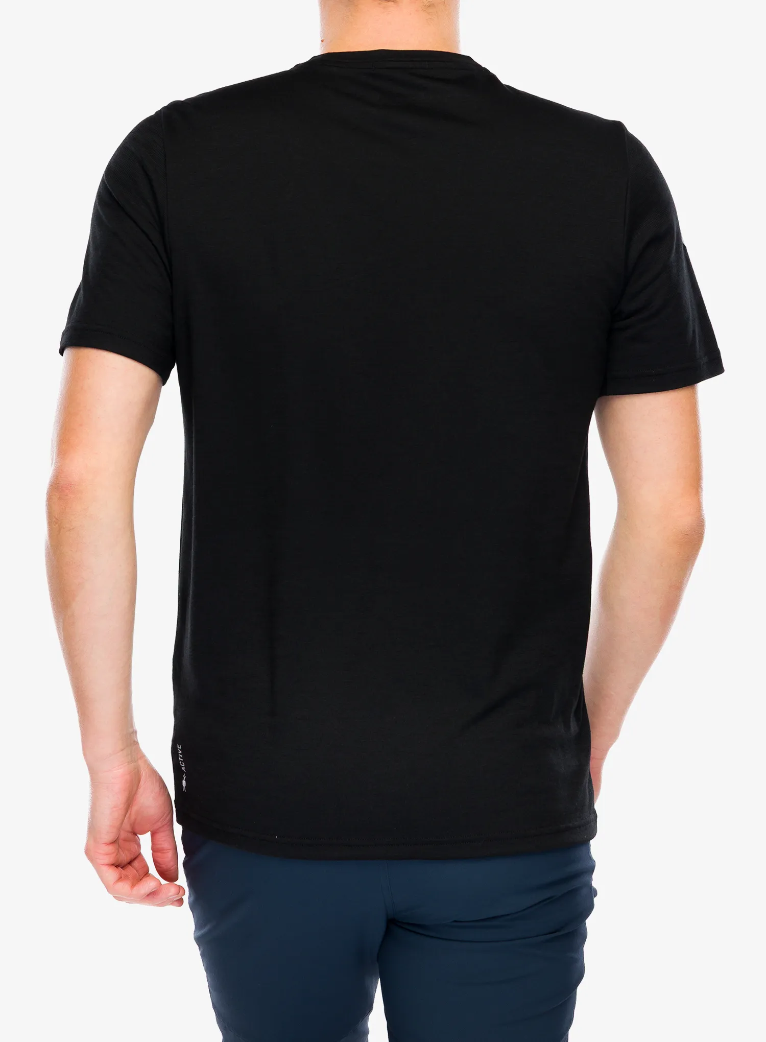 Футболка з мериноса Smartwool Active Short Sleeve - black