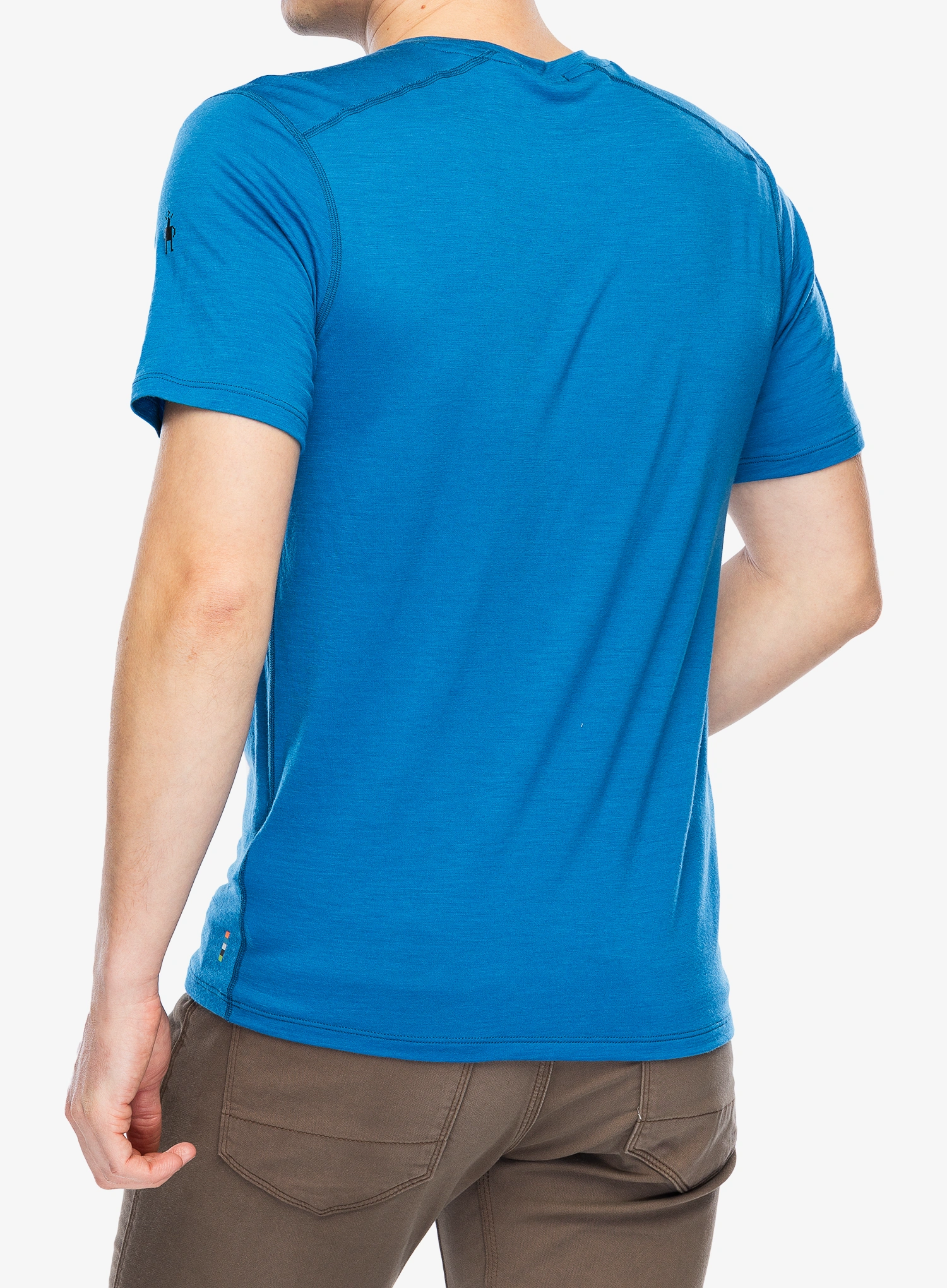Футболка з мериноса Smartwool Merino Short Sleeve Tee Boxed - nival blue