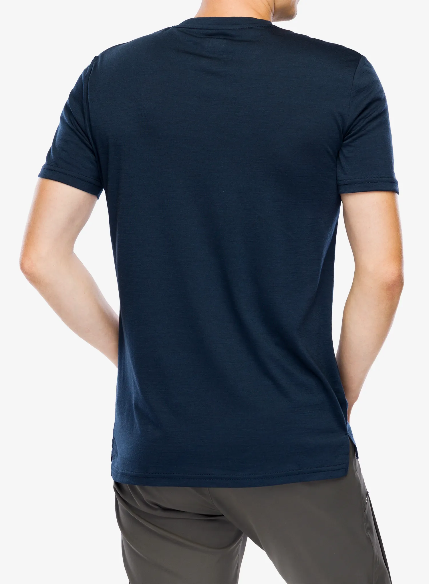 Футболка з мериноса Super.natural Bio J 7 Peaks Tee - blueberry/feather grey