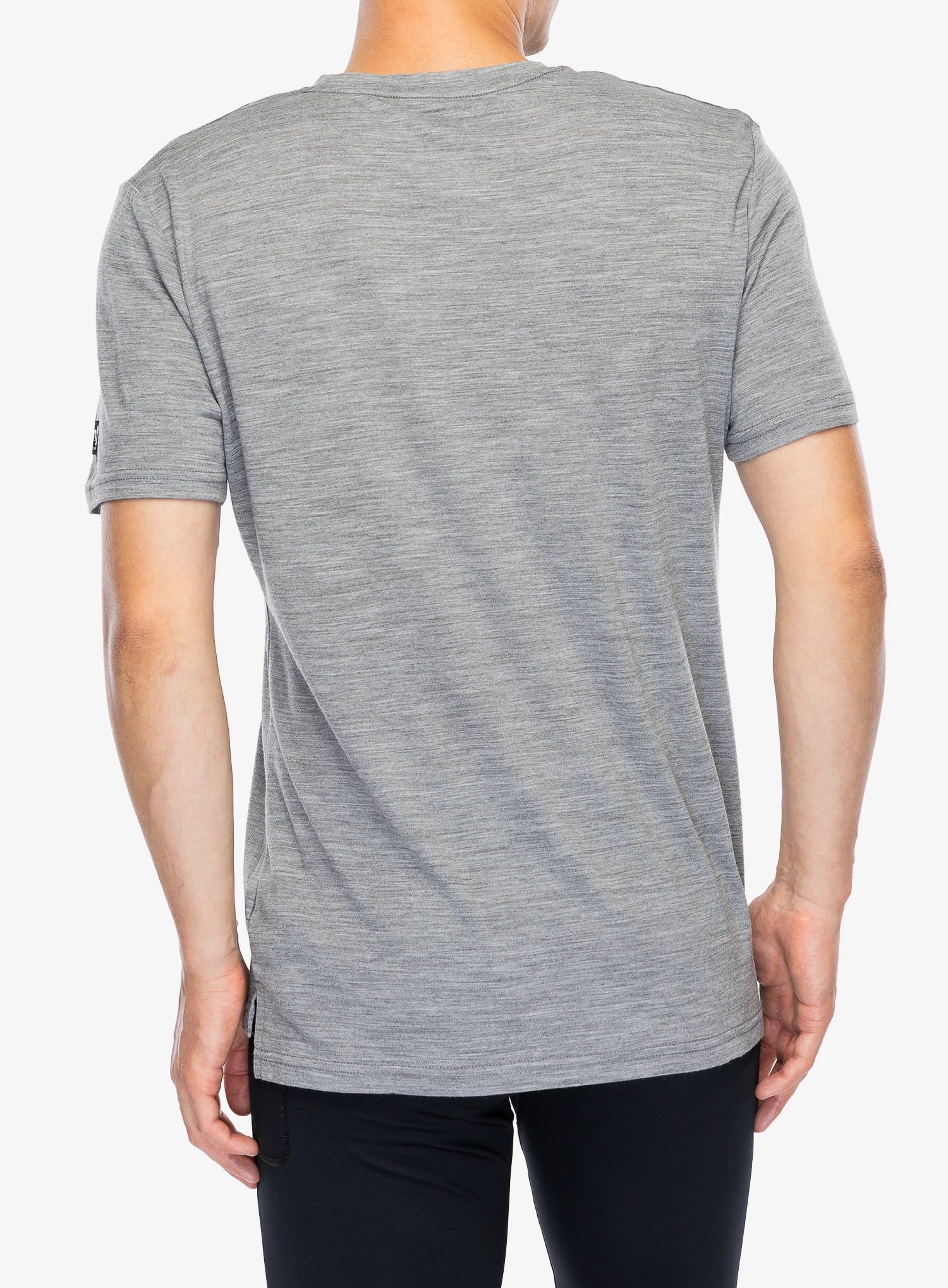 Футболка з мериноса Super.natural Carski Tee - cashmere grey melange/various