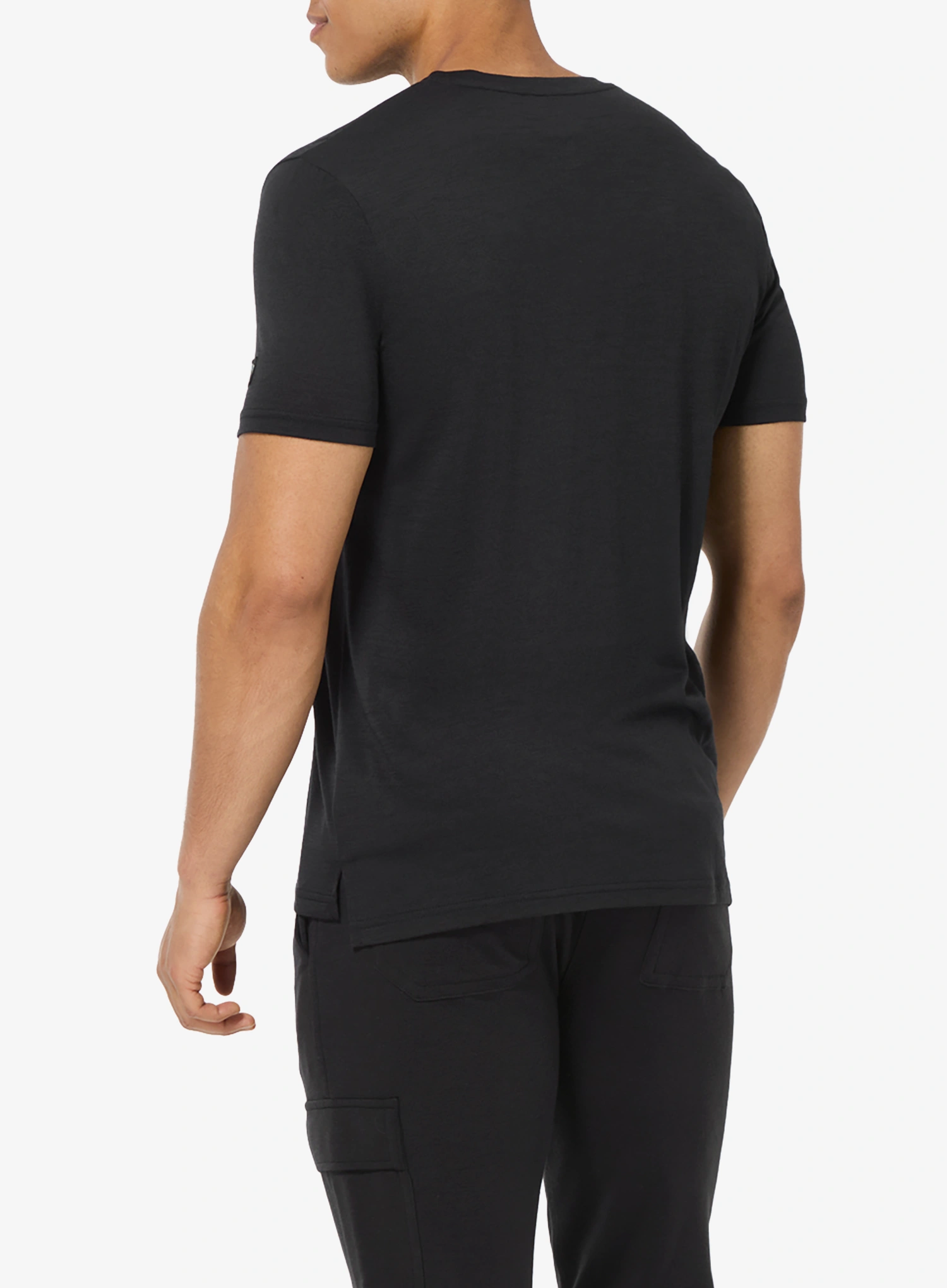 Футболка з мериноса Super.natural Go Hiking Tee - jet black/various