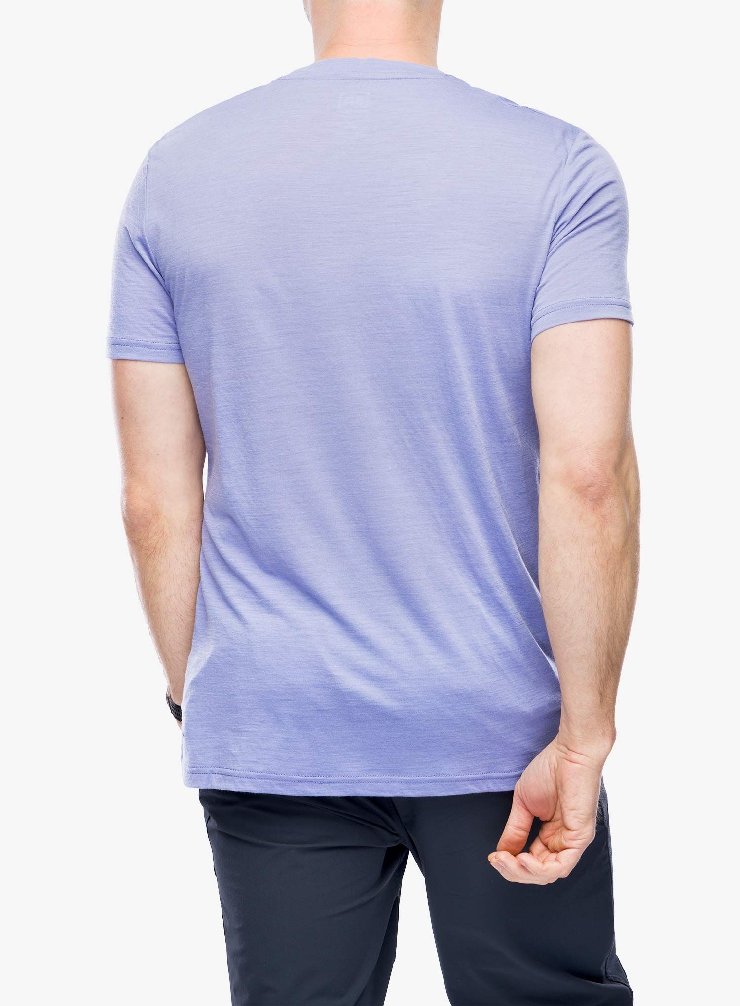 Футболка з мериноса Super.natural Sn Sailor Tee - blue violet/black/red
