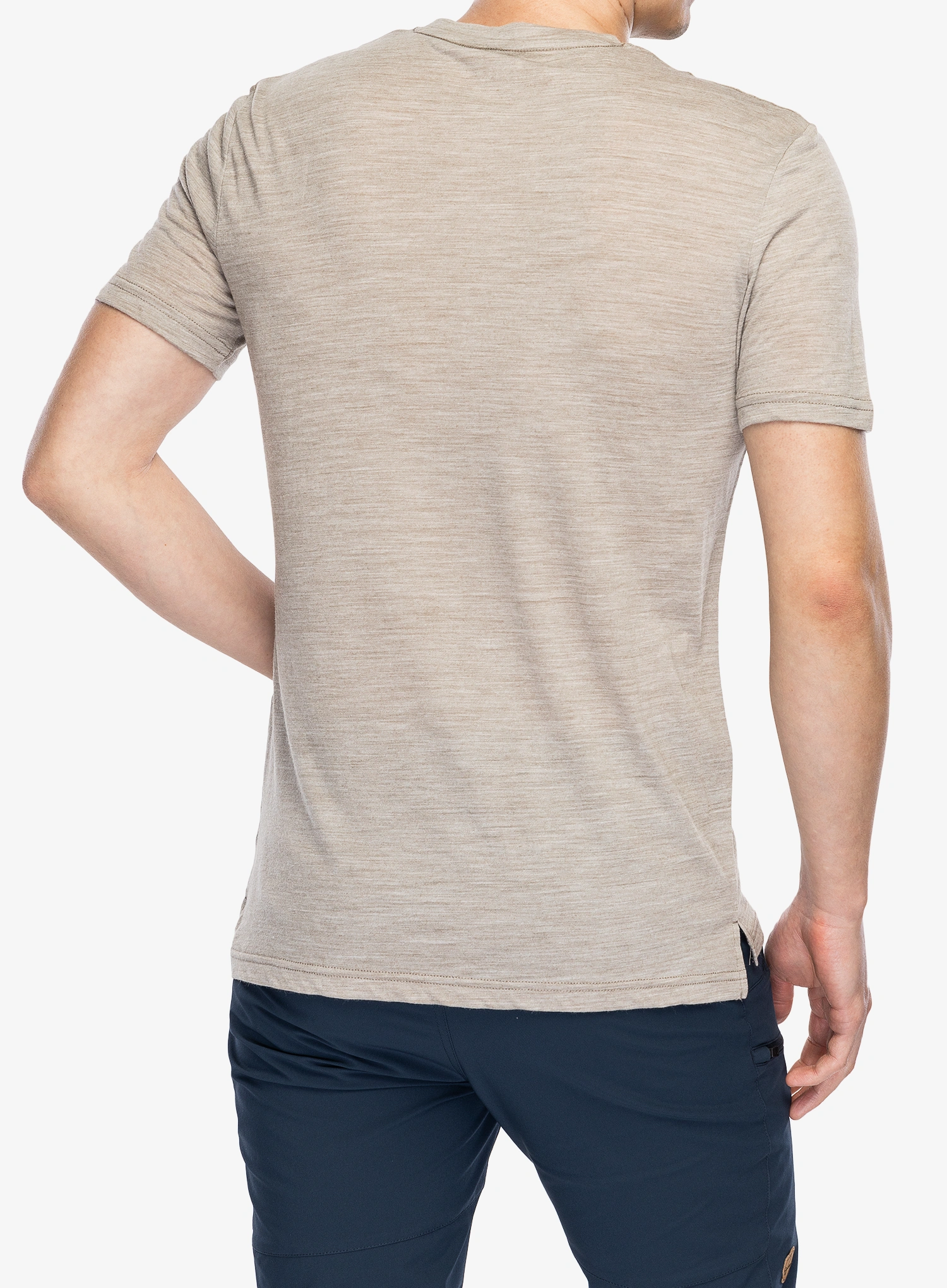Футболка з мериноса Super.natural Sn Sailor Tee - v.khaki mel/b.ink/h.risk red
