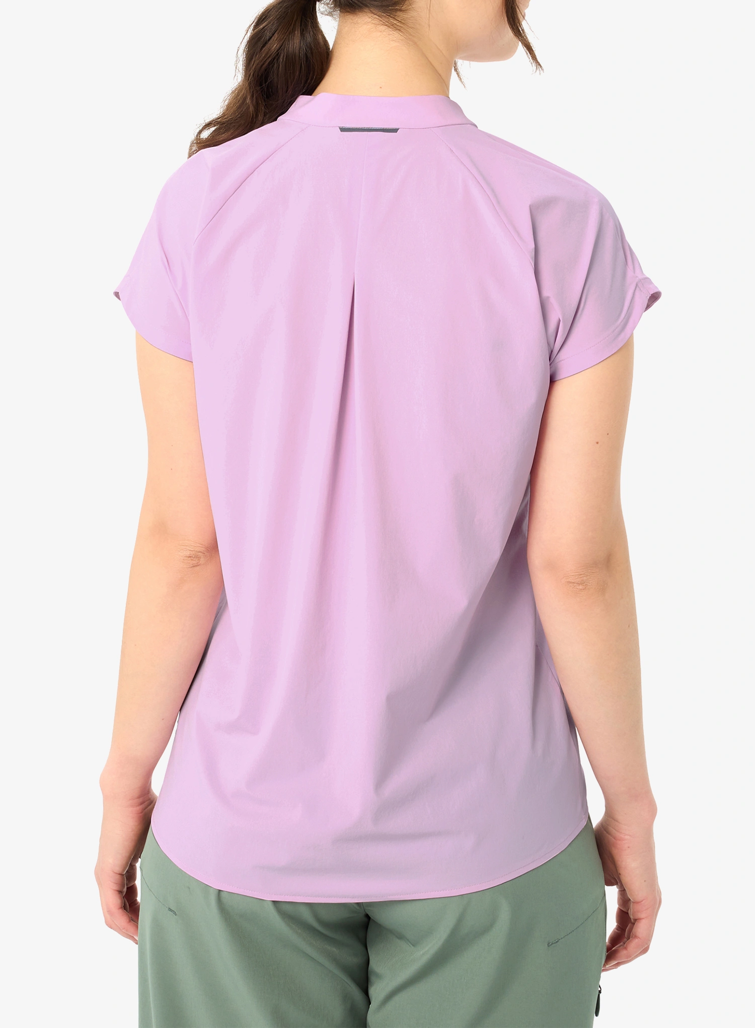 Футболка поло жіноча Vaude Yaras SL Shirt II - raspberry