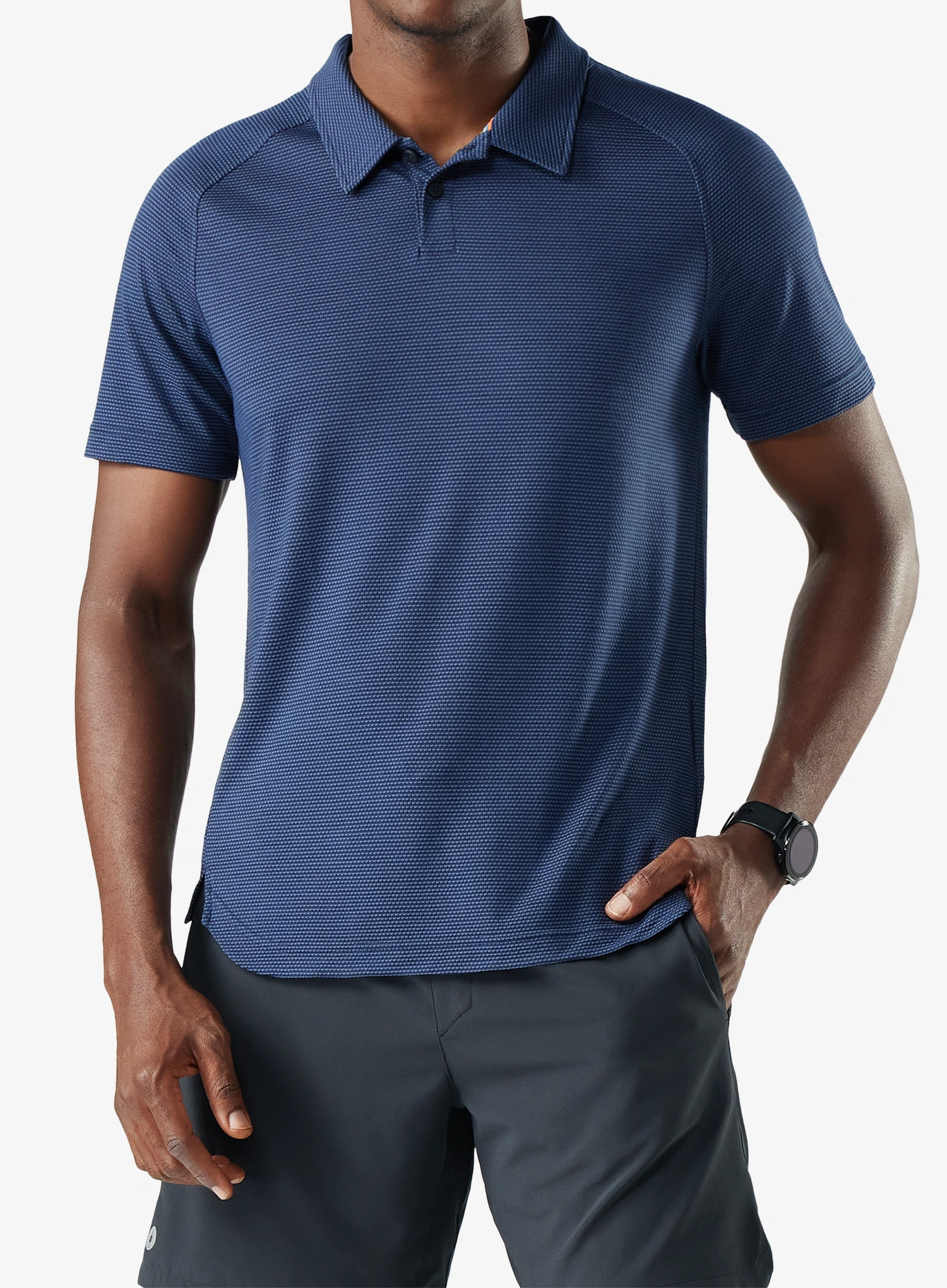Футболка поло Smartwool Active Mesh Polo - nightfall/deep navy