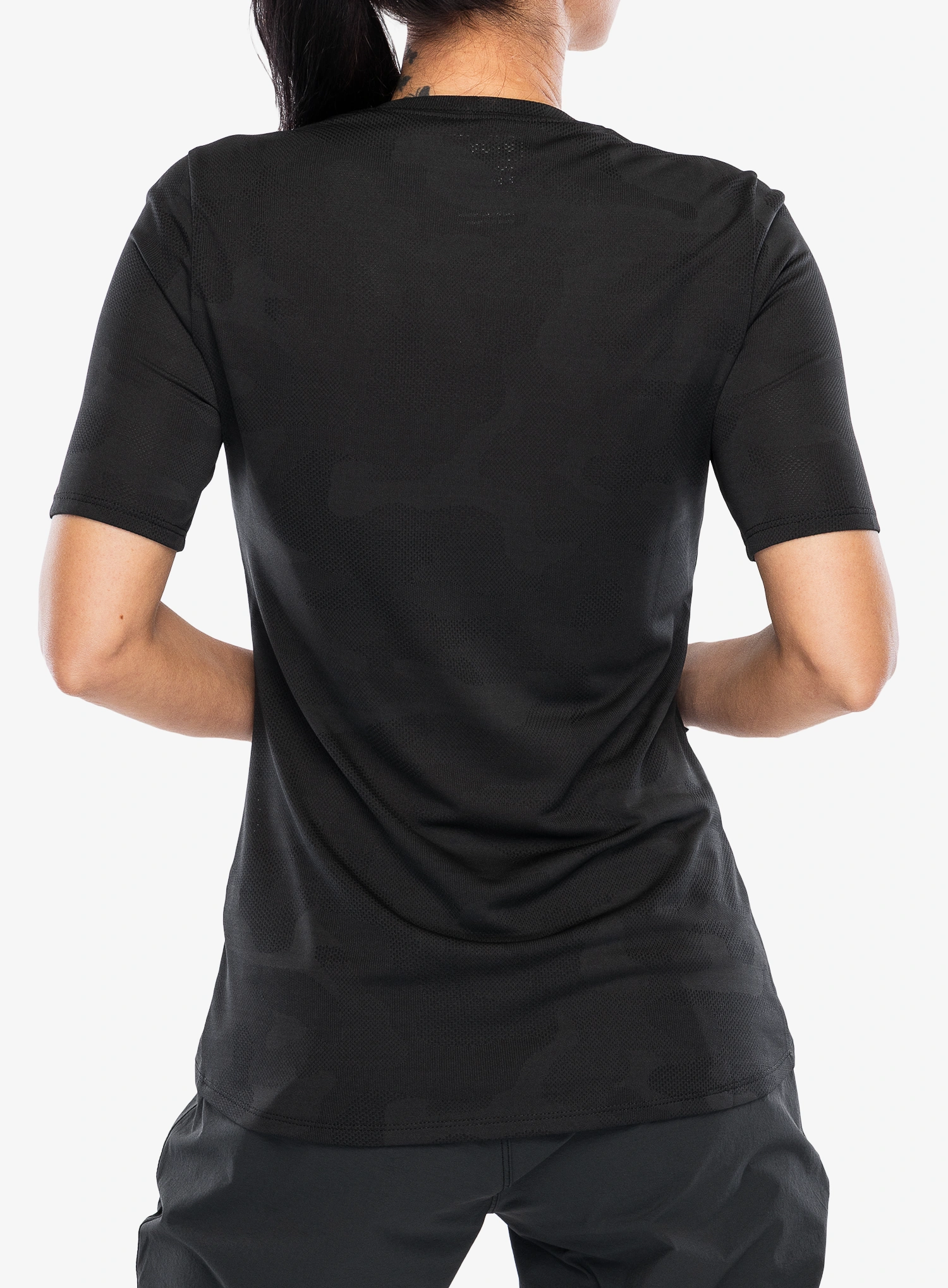 Жіноча велофутболка Fox Ranger Tru Dri SS Jersey - black