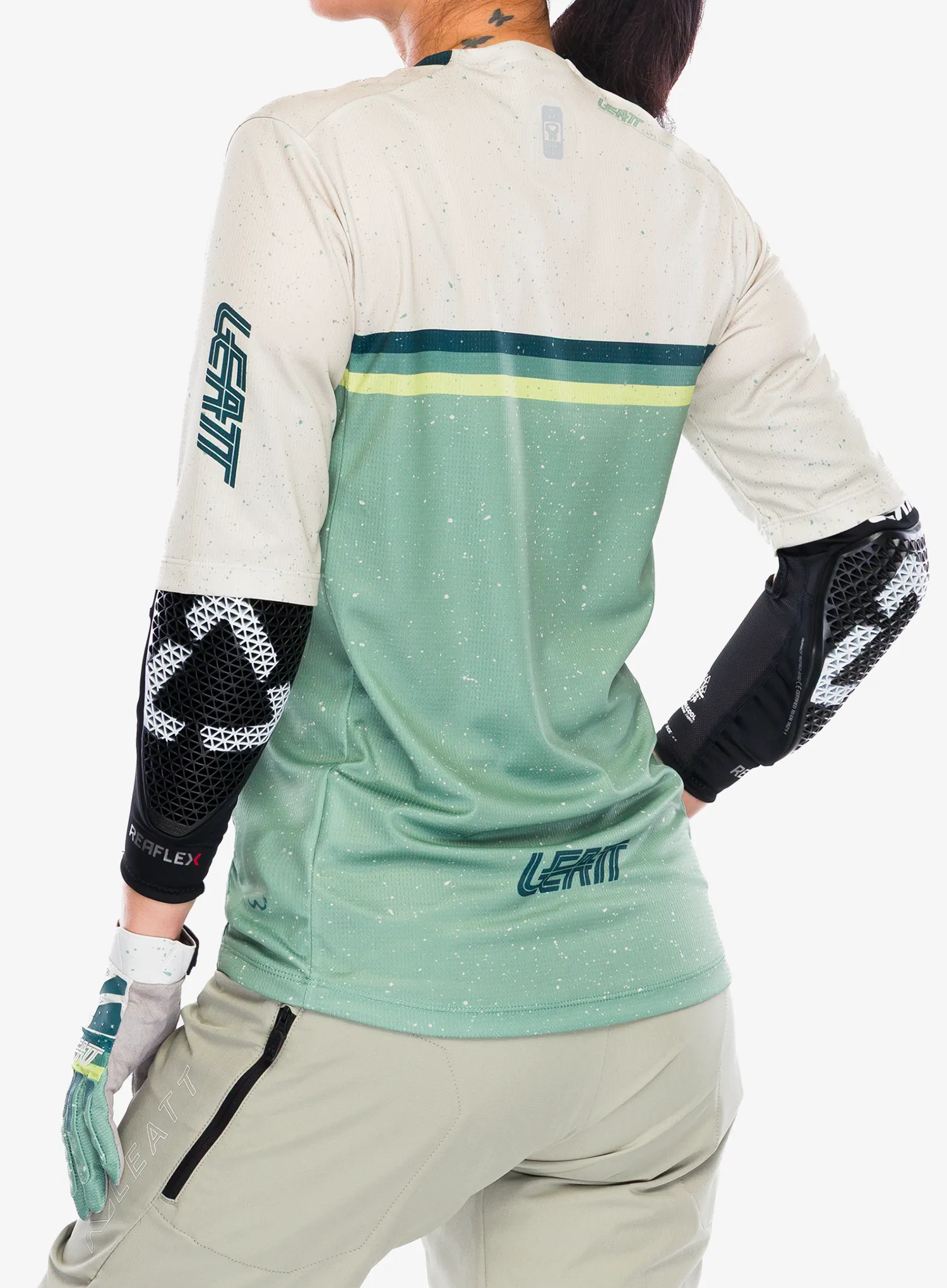 Жіноча велофутболка Leatt Jersey MTB Enduro 3.0 - pistachio/pistachio