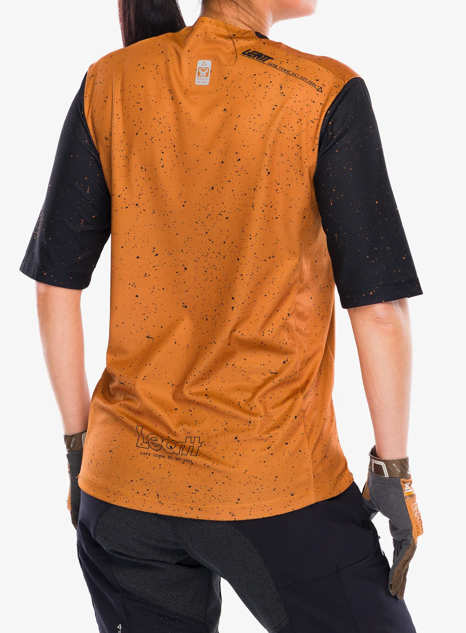 Жіноча велофутболка Leatt Jersey MTB Enduro 3.0 - rust/rust