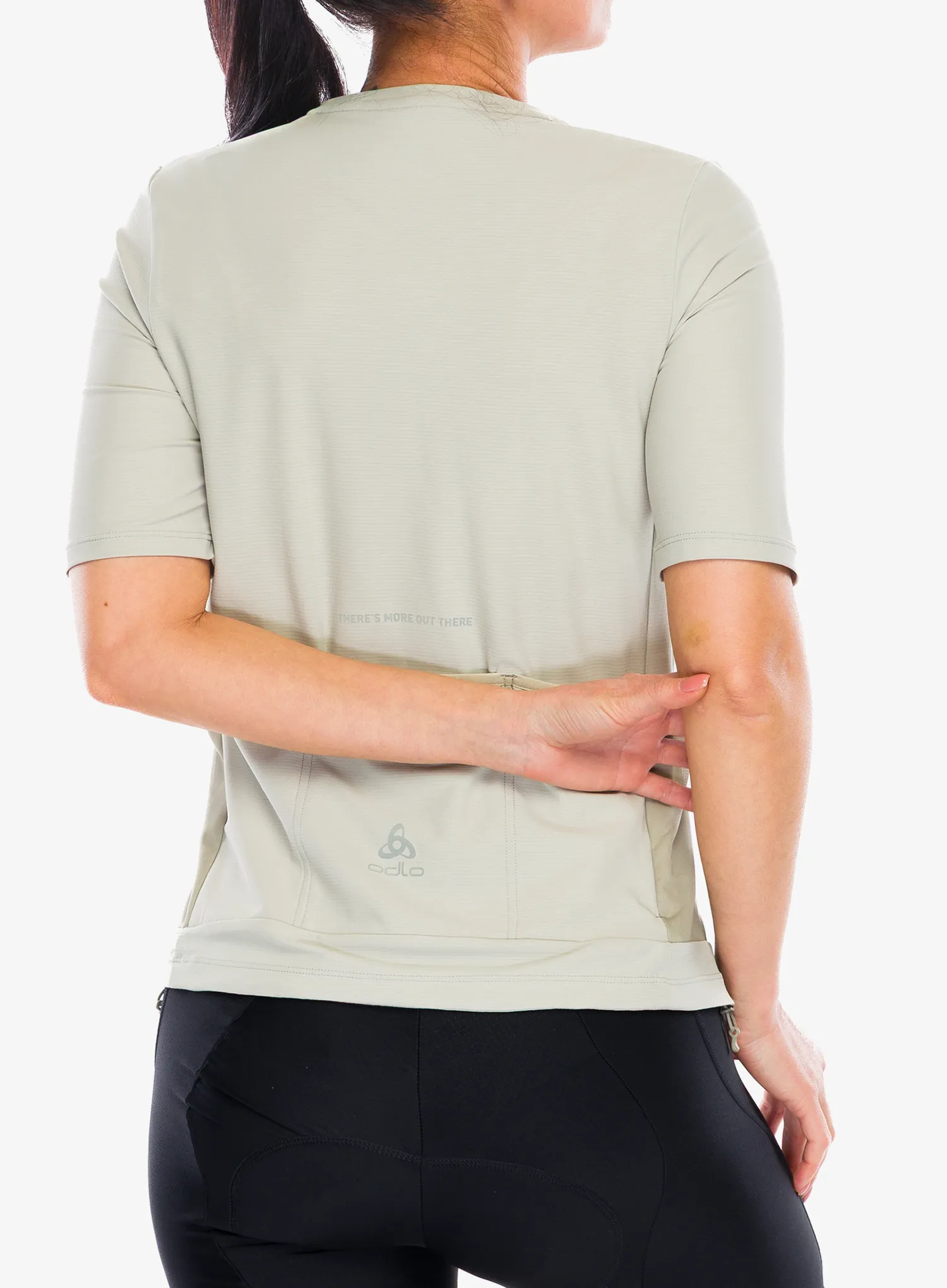 Жіноча велофутболка Odlo Explorer Cargo T-Shirt Crew Neck S/S - agate gray