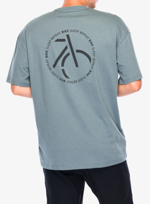 Велофутболка Vaude Cyclist Casual Shirt - heron