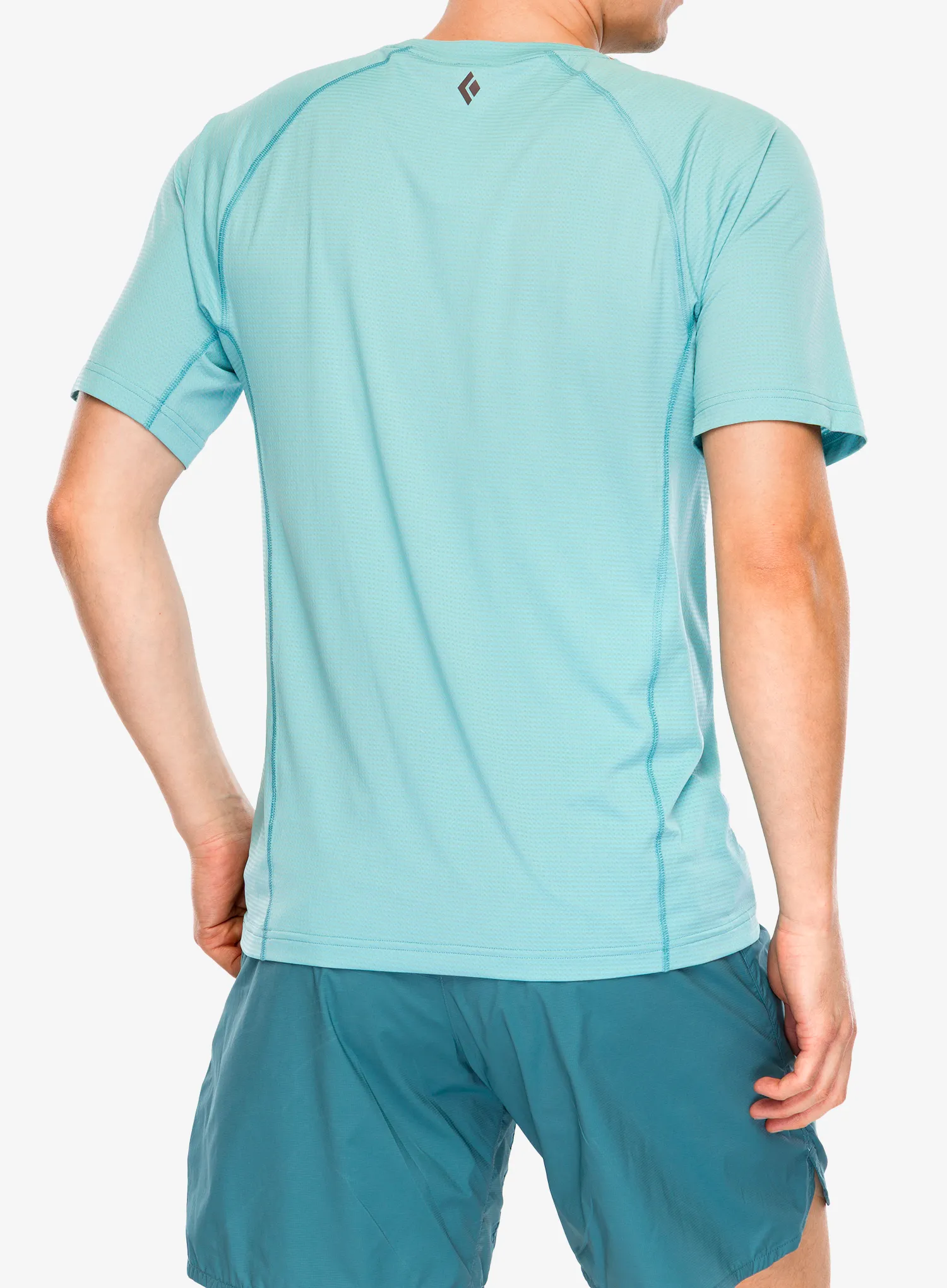 Швидковисихаюча футболка Black Diamond Distance SS Tech Tee - glacier