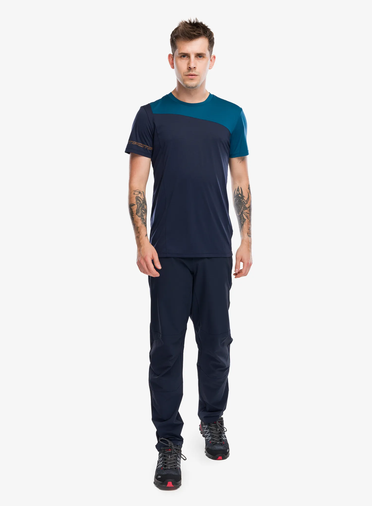 Швидковисихаюча футболка CMP Juvan T-Shirt - black blue