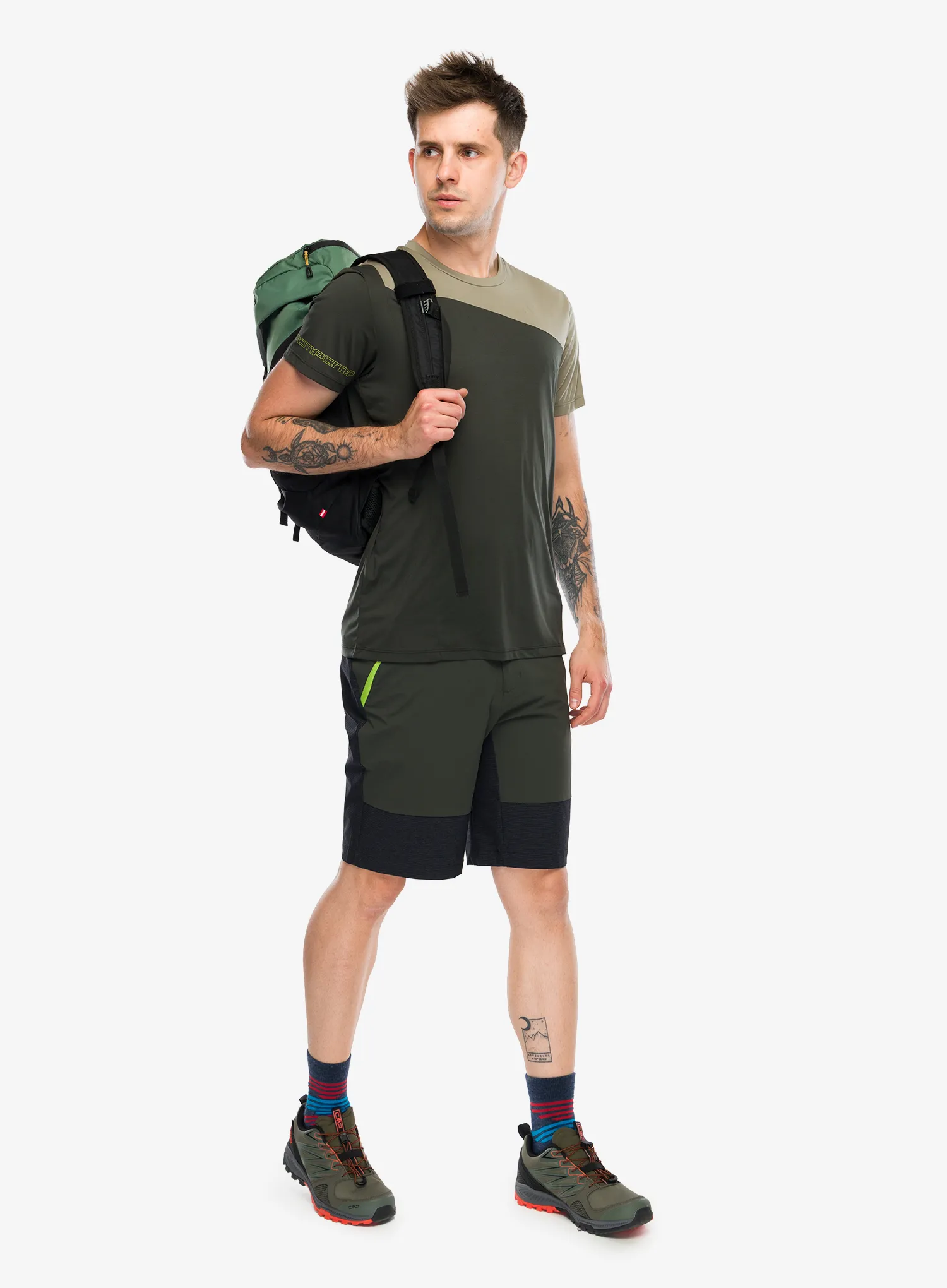 Швидковисихаюча футболка CMP Juvan T-Shirt - pine