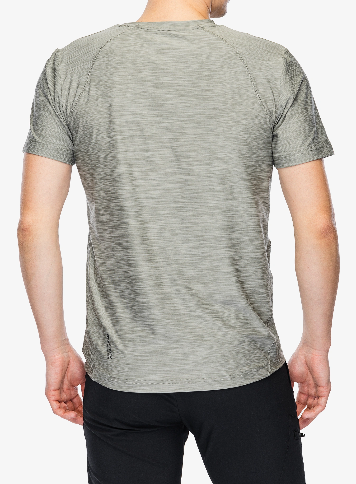 Швидковисихаюча футболка CMP Toto T-Shirt Melange Stretch Jersey - sage mel