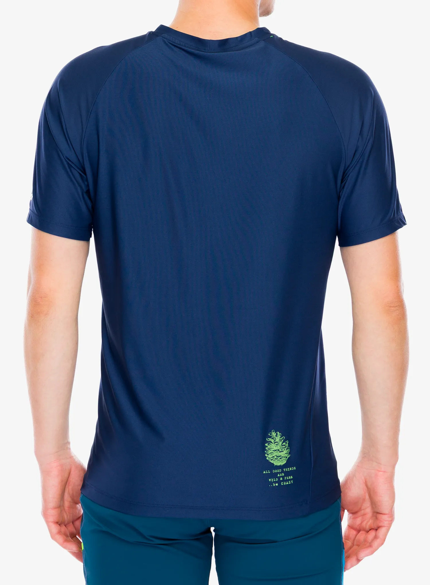 Швидковисихаюча футболка Crazy Shirt Logo - zenith/blue