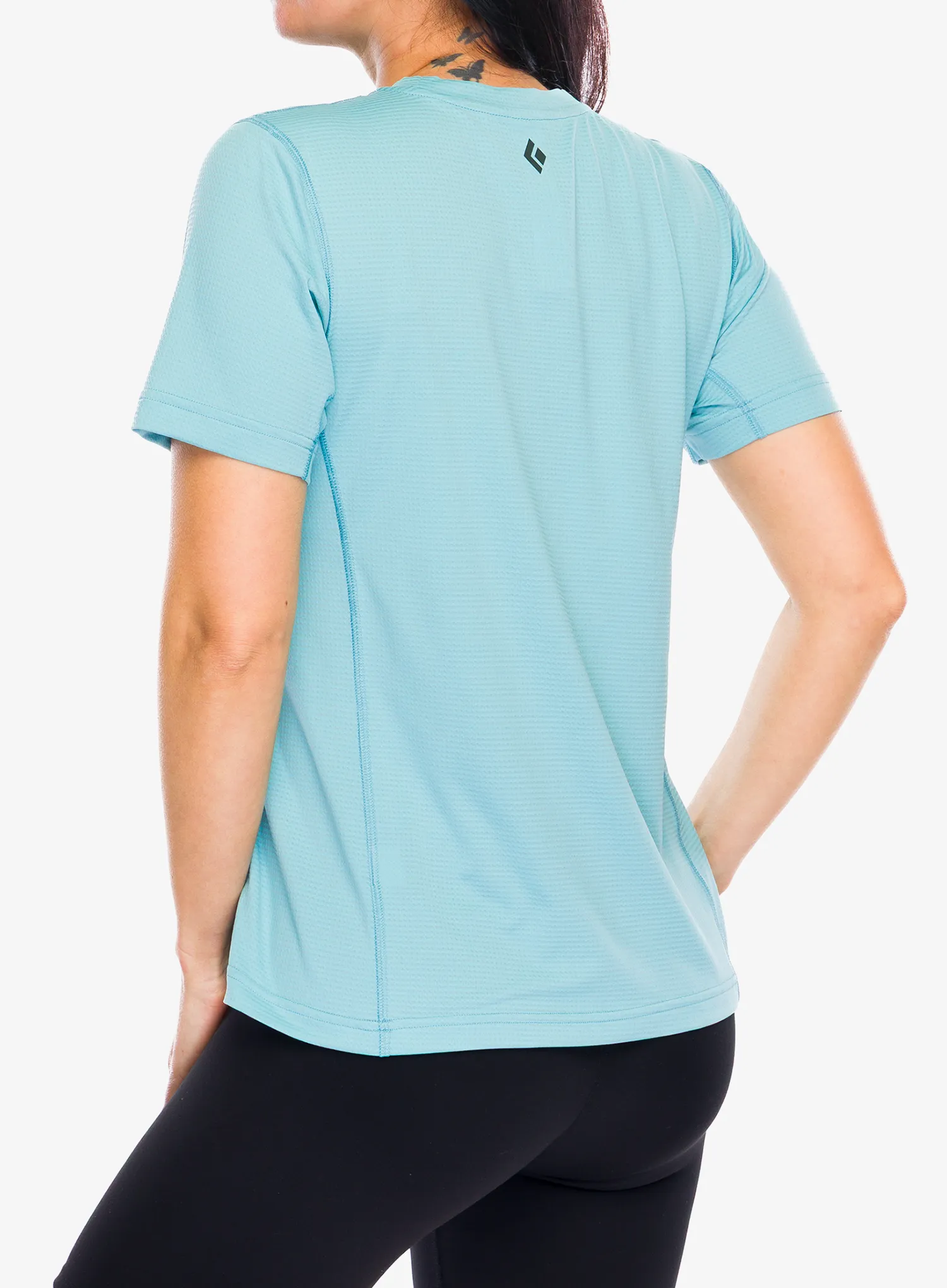 Швидковисихаюча футболка жіночий Black Diamond Distance SS Tech Tee - glacier/glacier