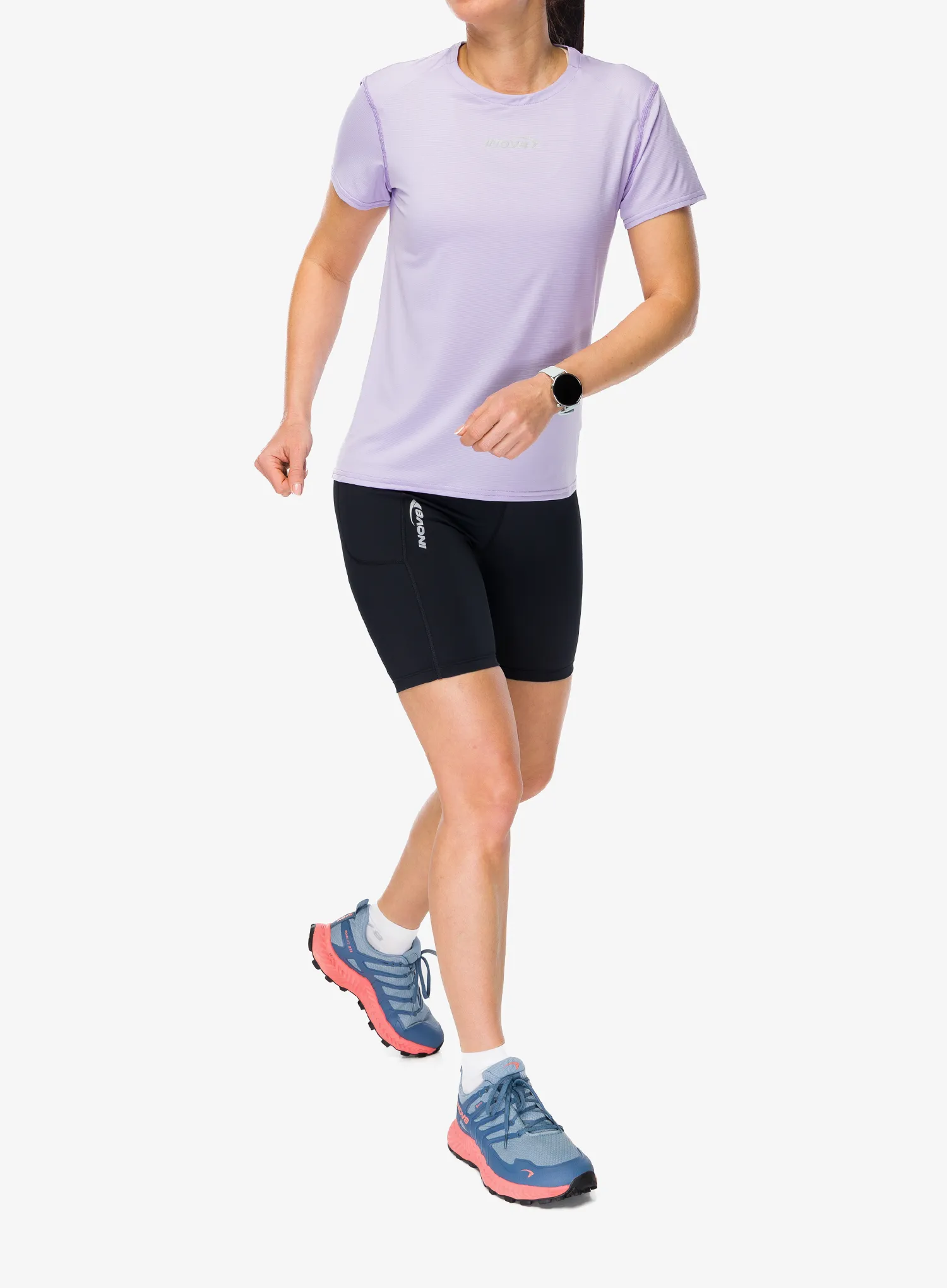 Швидковисихаюча футболка жіночий Inov-8 Airlite Short Sleeve T-Shirt - purple