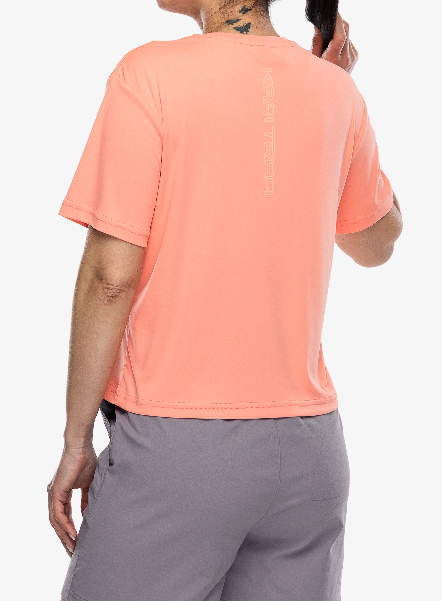 Швидковисихаюча футболка жіночий Kari Traa Una Tee - coral