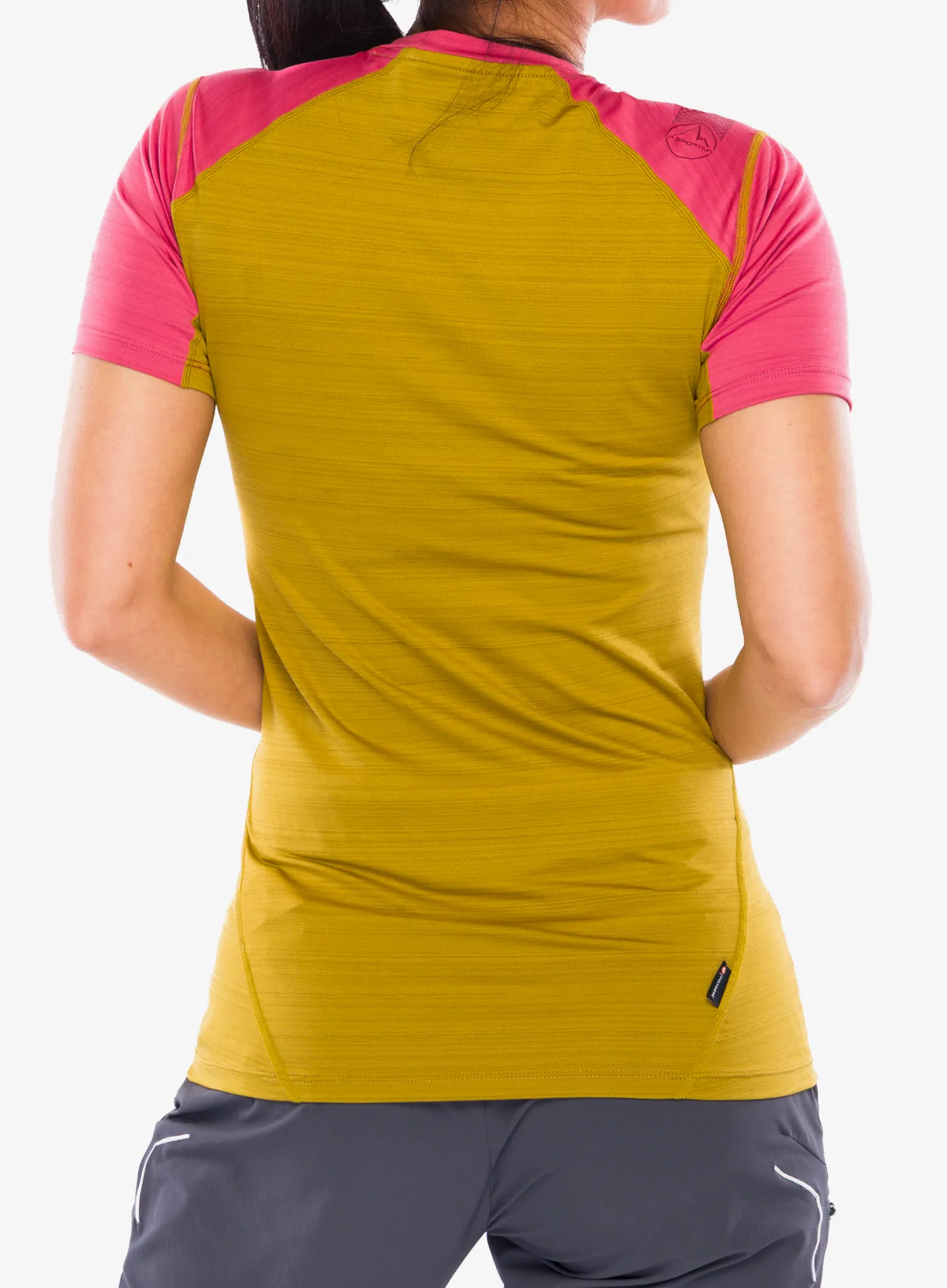 Швидковисихаюча футболка жіночий La Sportiva Sunfire T-Shirt - savana/rosebay