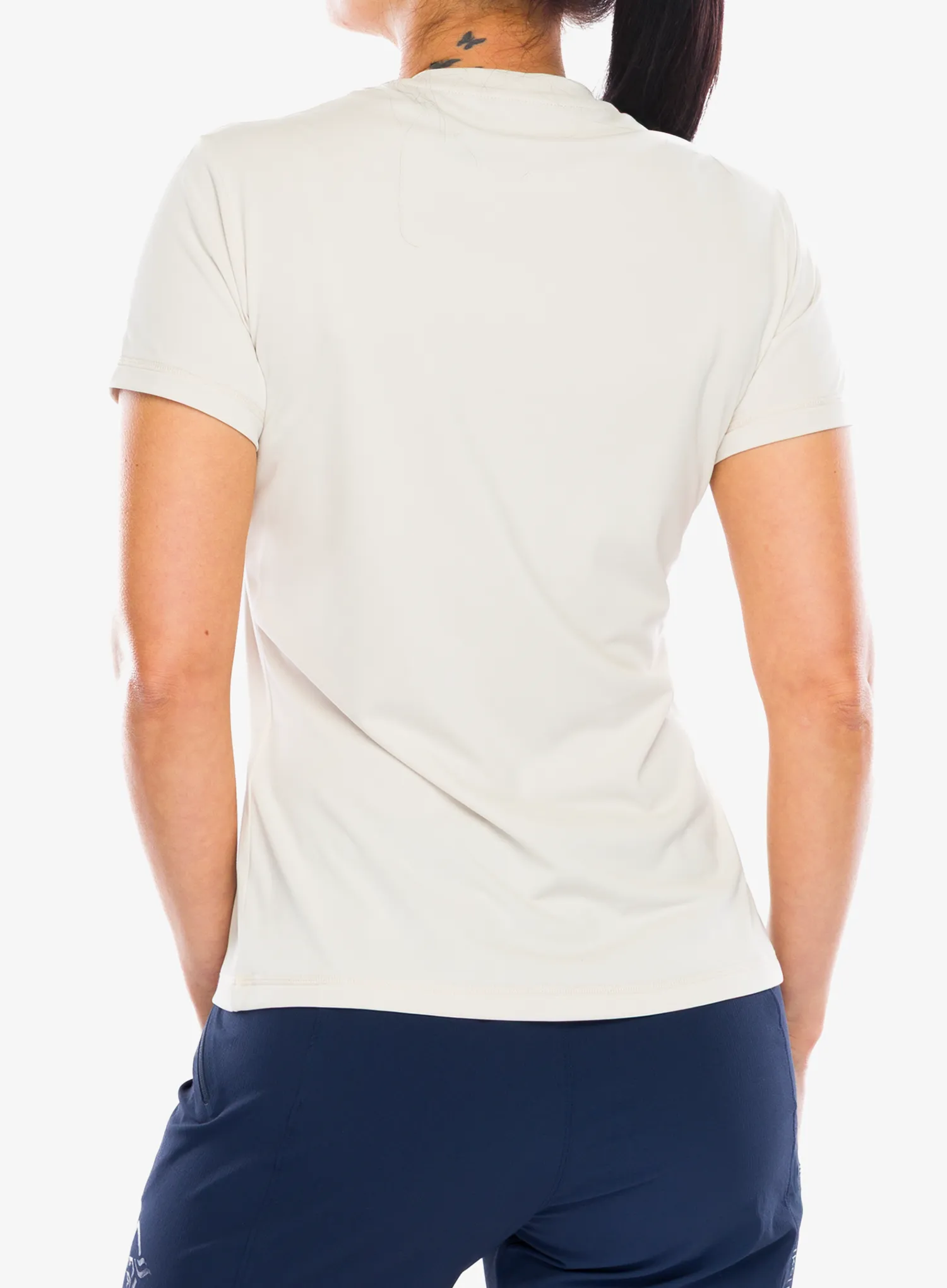 Швидковисихаюча футболка жіночий Norrona Femund Tech T-Shirt - oatmeal