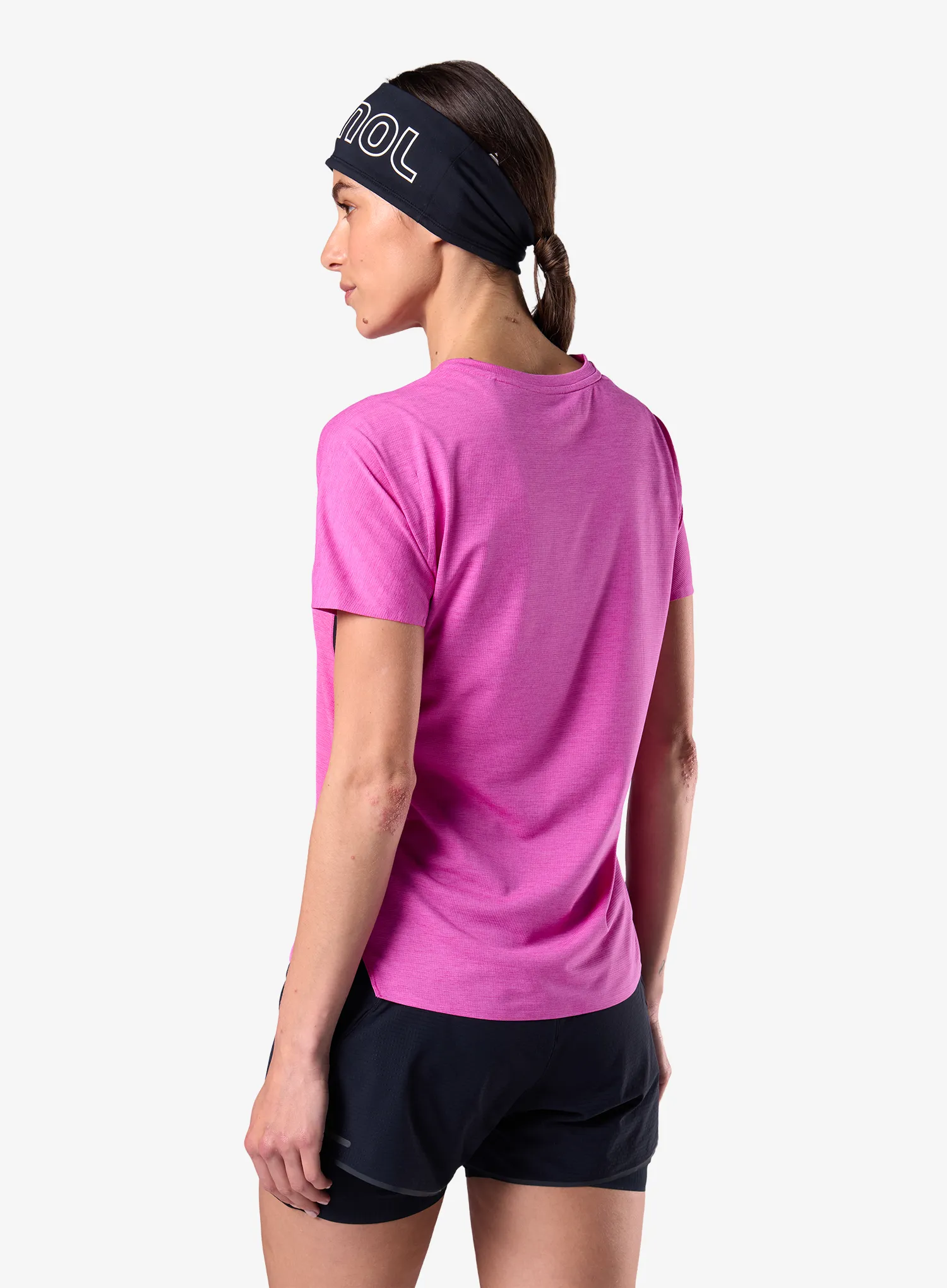 Швидковисихаюча футболка жіночий Rossignol Sapa Ultra Tee - electric fuchsia