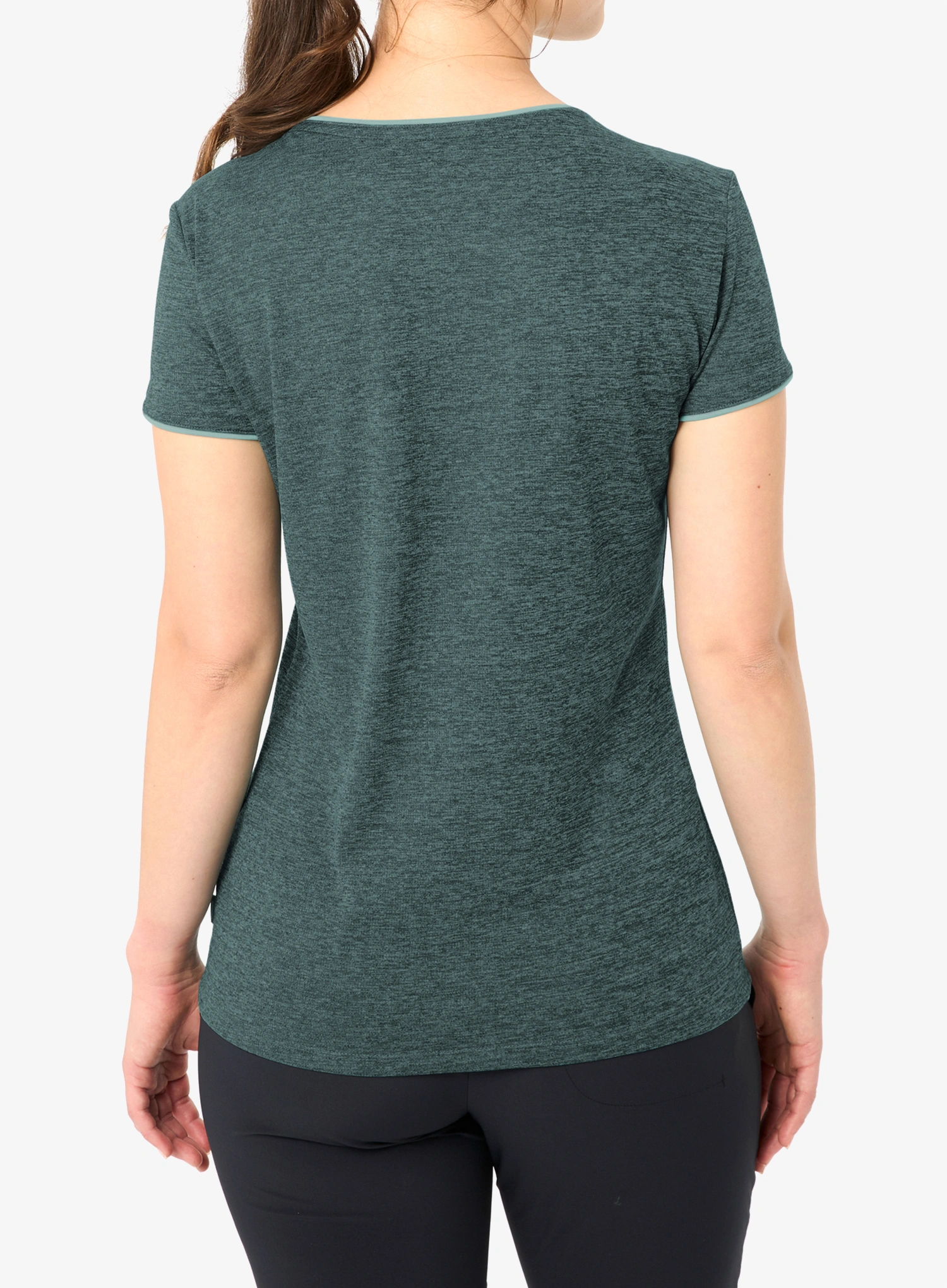 Швидковисихаюча футболка жіночий Vaude Essential T-Shirt - deep pond