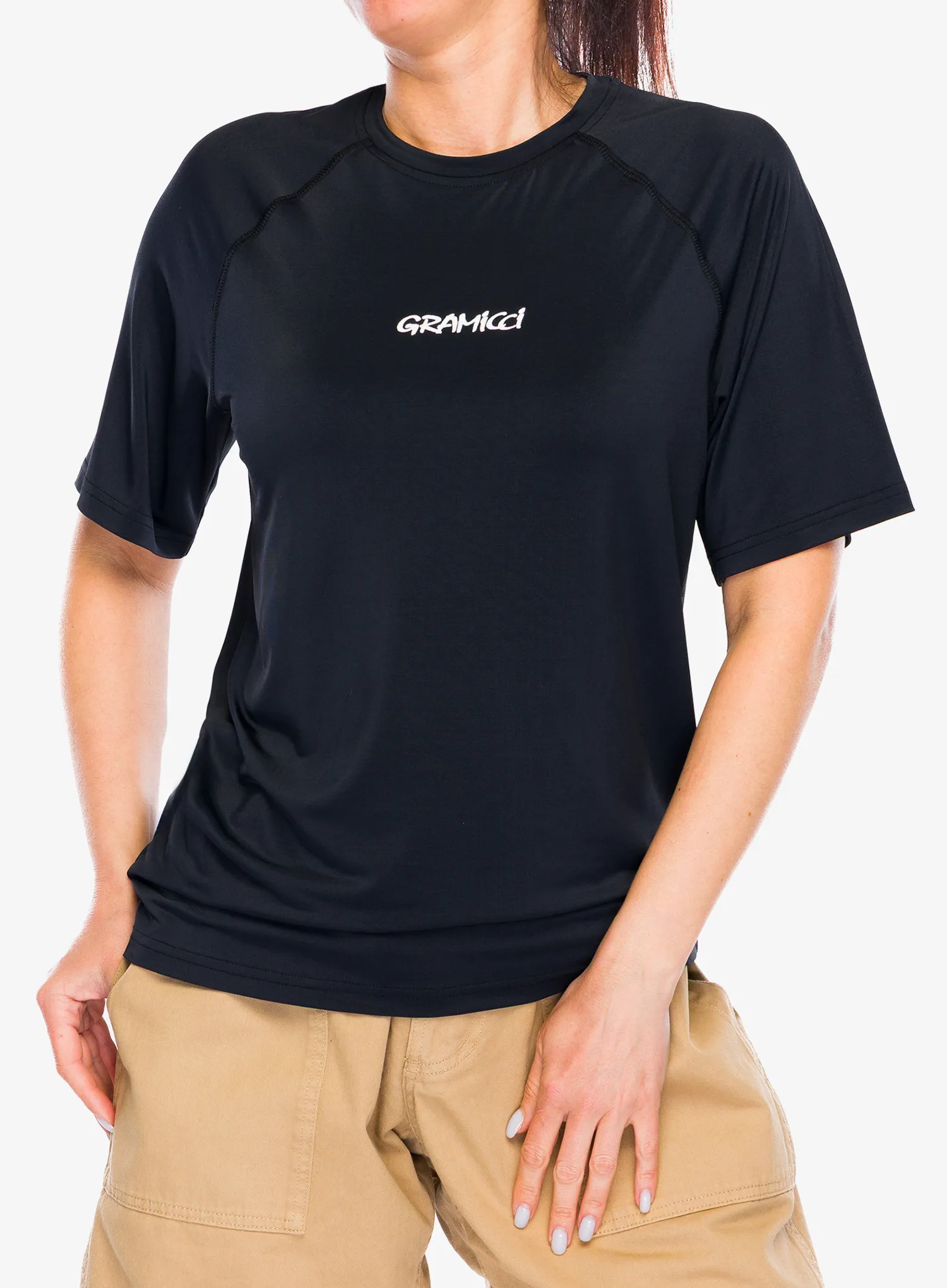 Швидковисихаюча футболка Gramicci Upf-Shield Short Sleeve Top - black