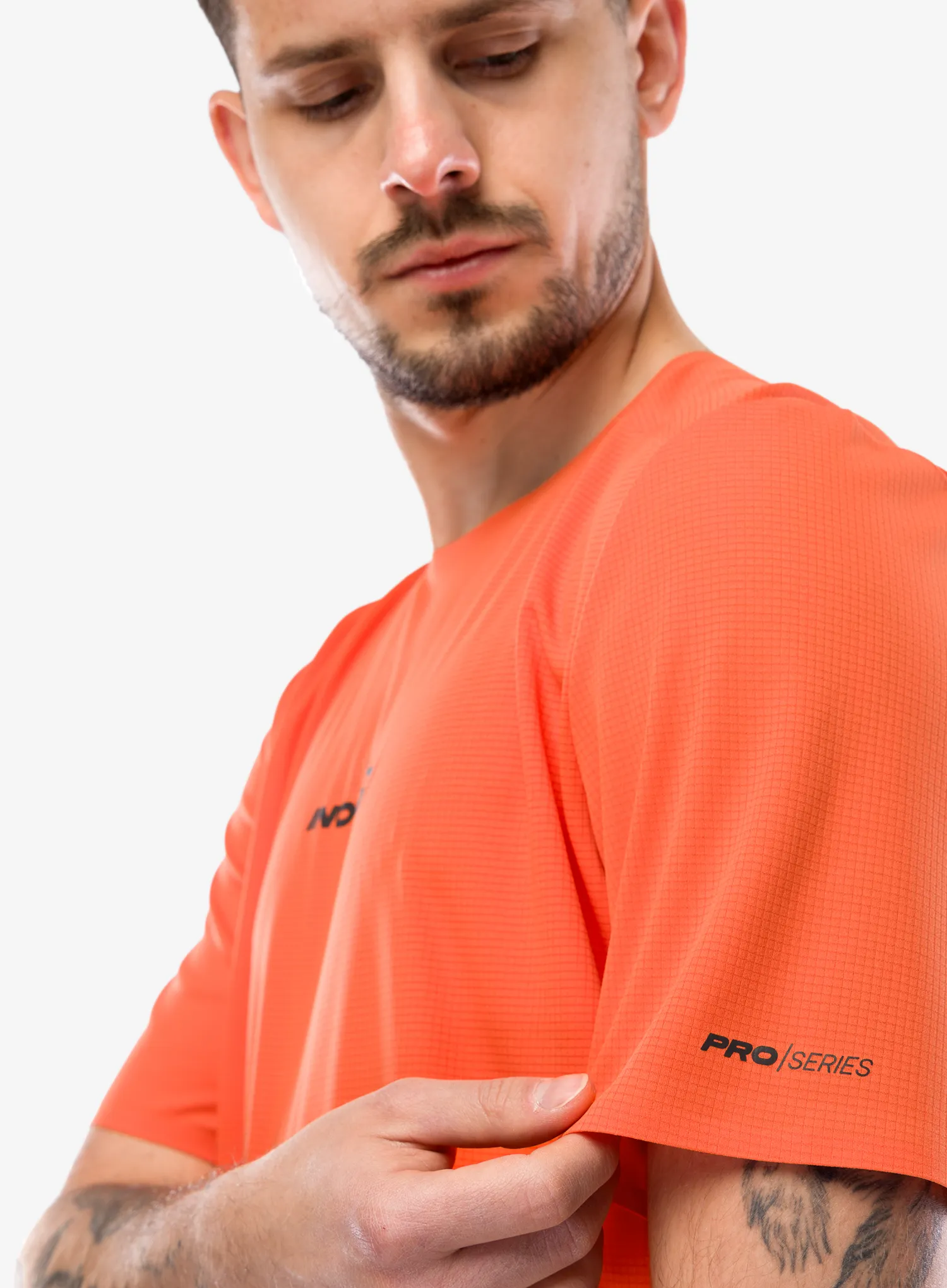 Швидковисихаюча футболка Inov-8 Airlite Pro Short Sleeve T-Shirt - green/black
