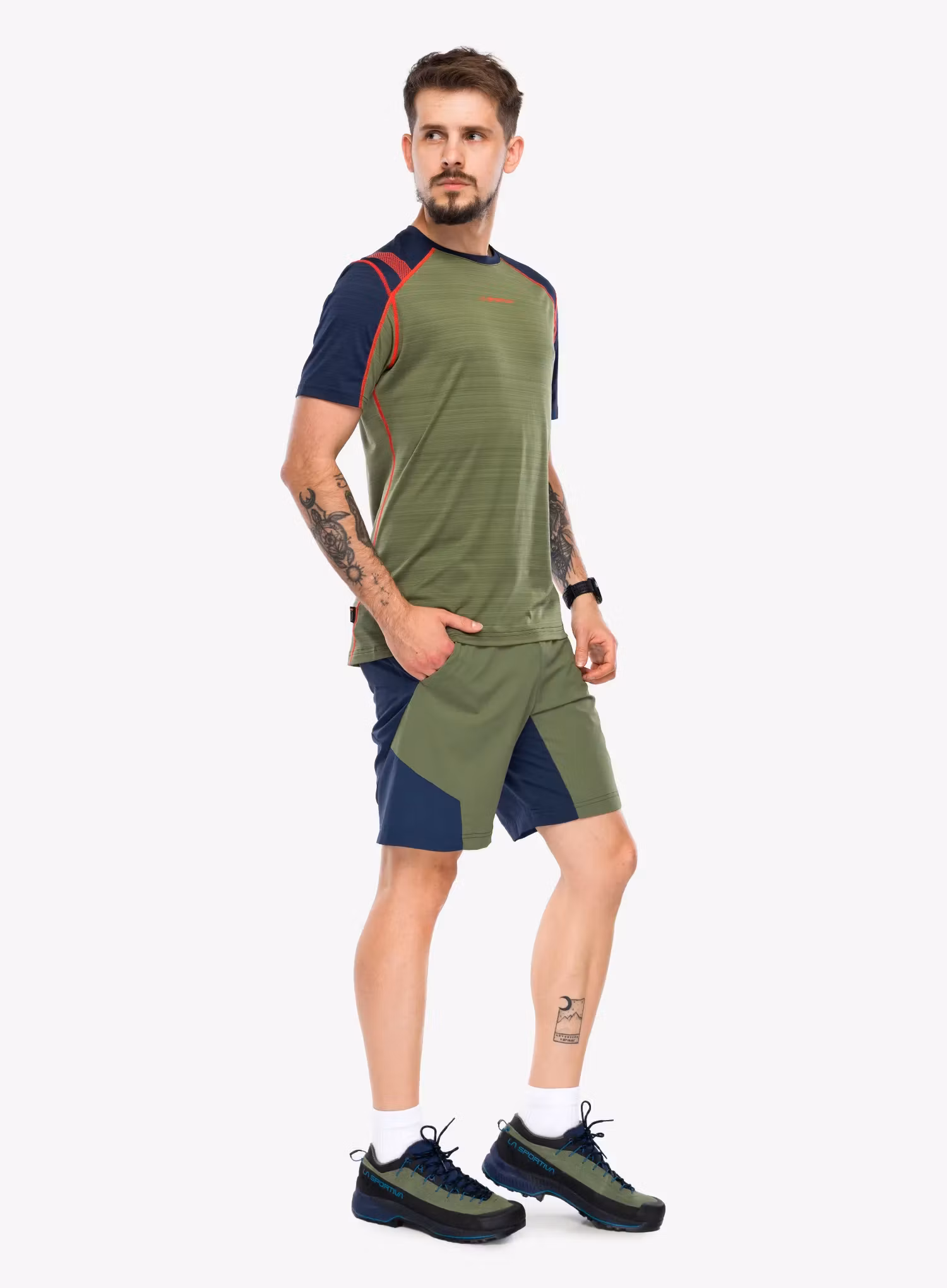 Швидковисихаюча футболка La Sportiva Sunfire T-Shirt - cypress/night sky
