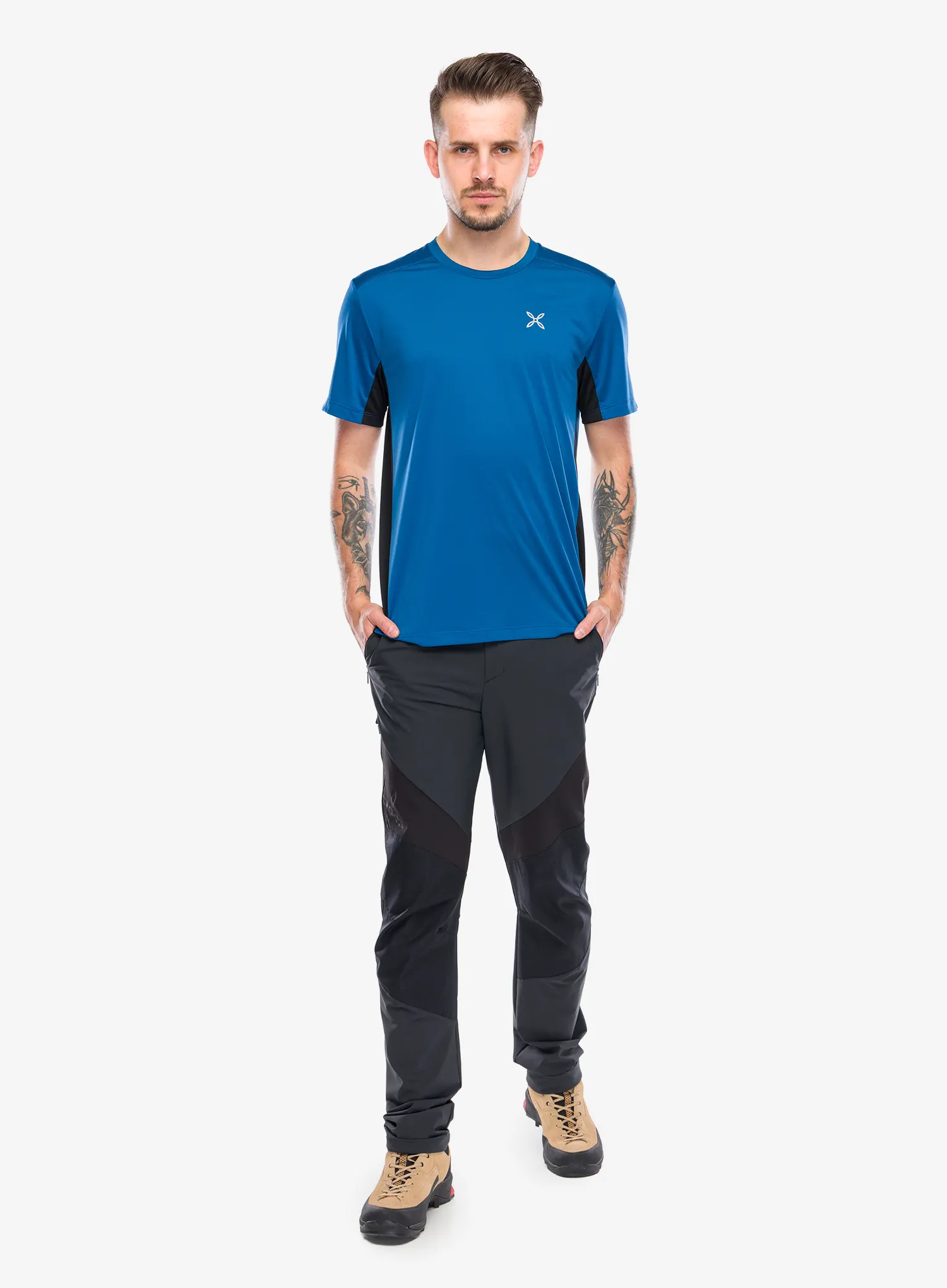 Швидковисихаюча футболка Montura World 2 T-Shirt - deep blue