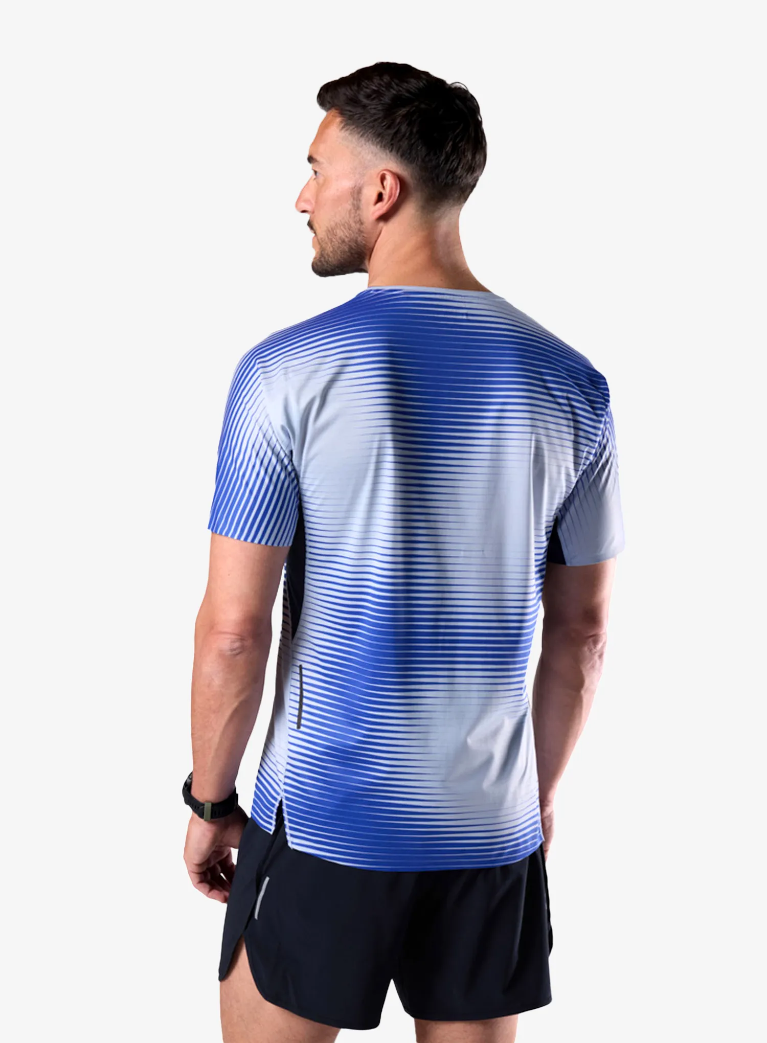 Швидковисихаюча футболка Rossignol Sapa Ultra Tee - dazzle blue line fogg
