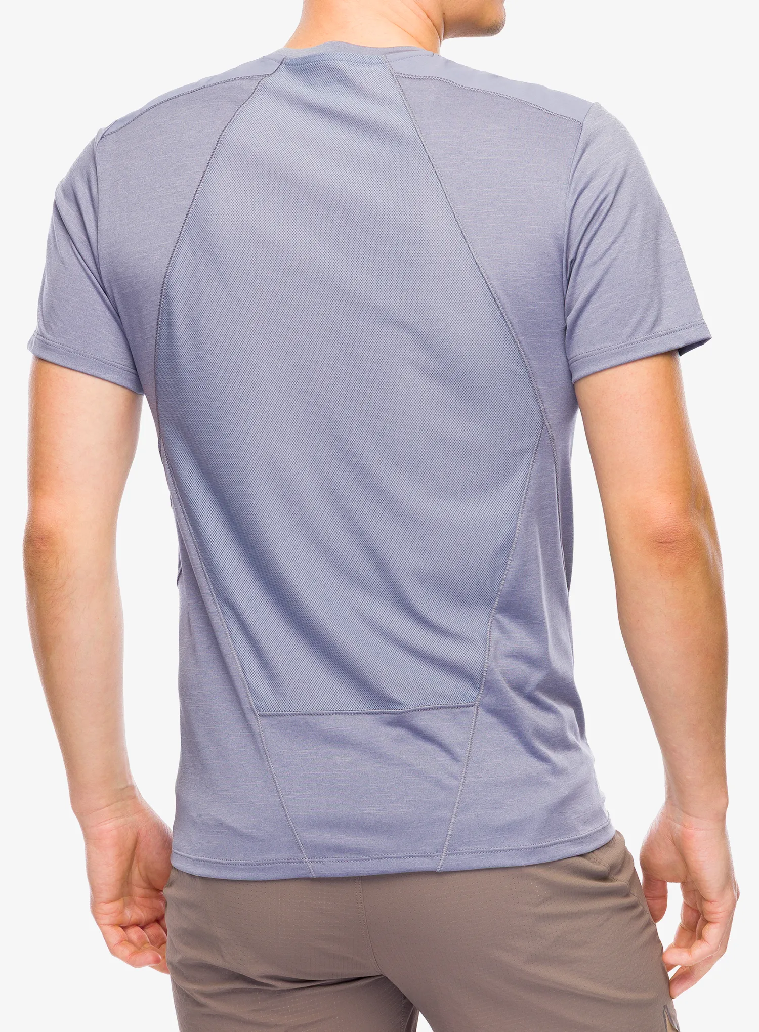 Швидковисихаюча футболка Salomon Outline S/S Tee - blue granite