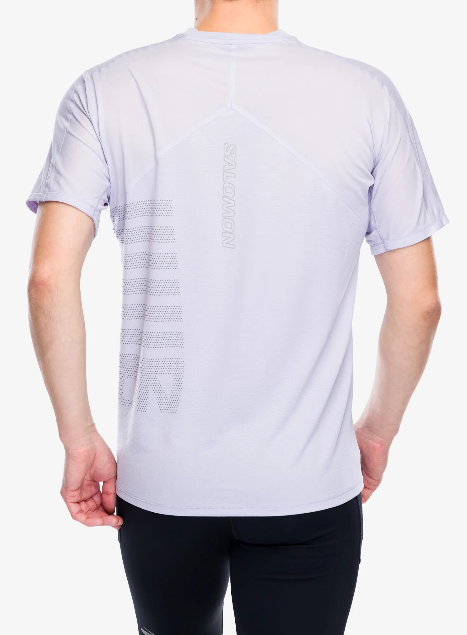 Швидковисихаюча футболка Salomon Sense Aero S/S Tee GFX - cosmic